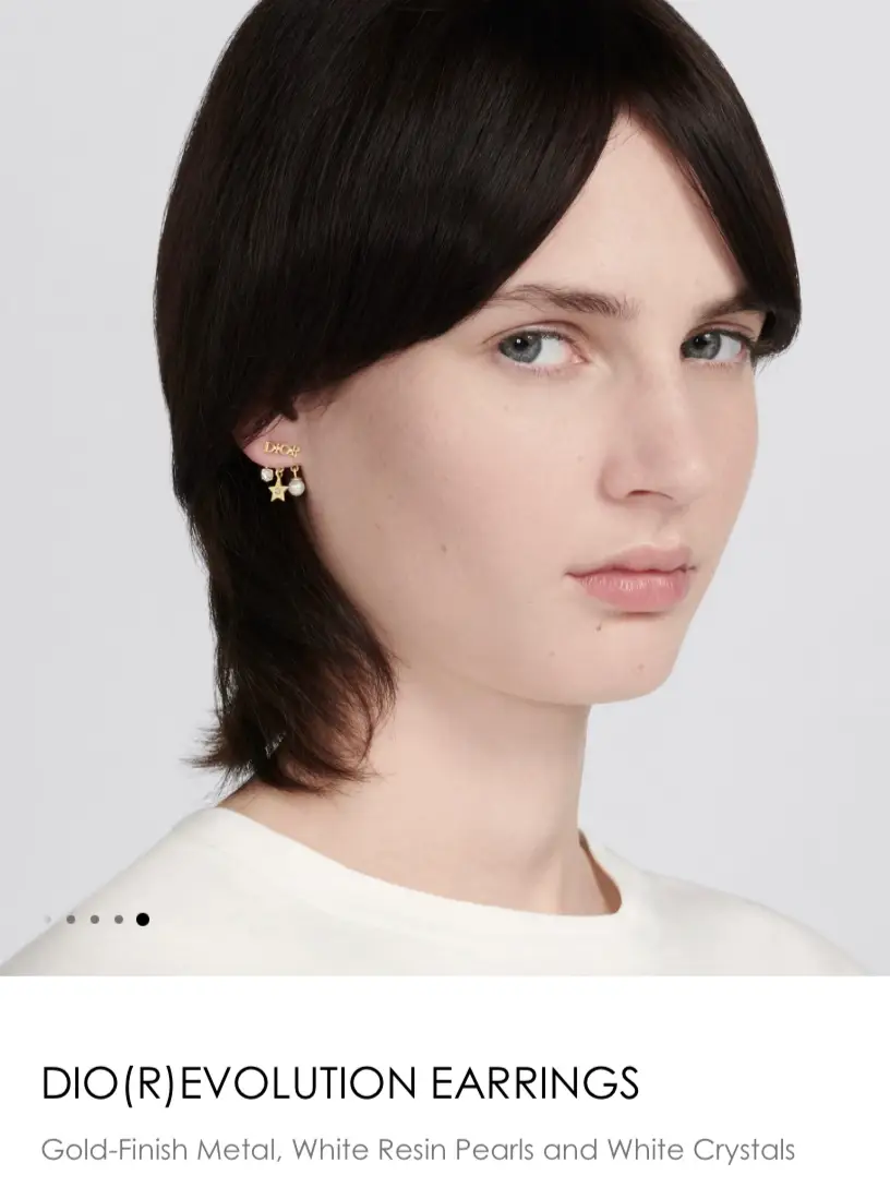 Dior revolution earrings hotsell