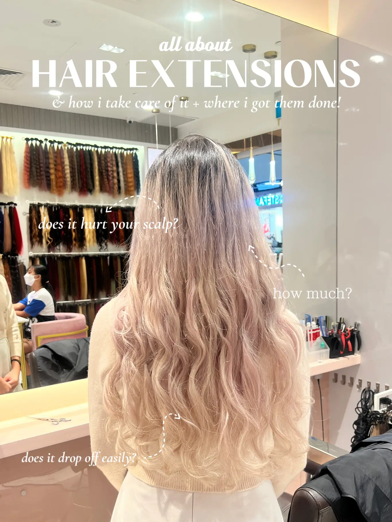 hair extensions for short hair - Lemon8 Search