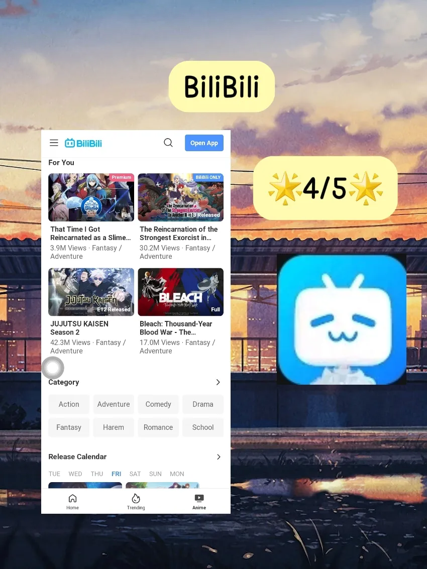 APK NONTON ANIME BILIBILI - BiliBili