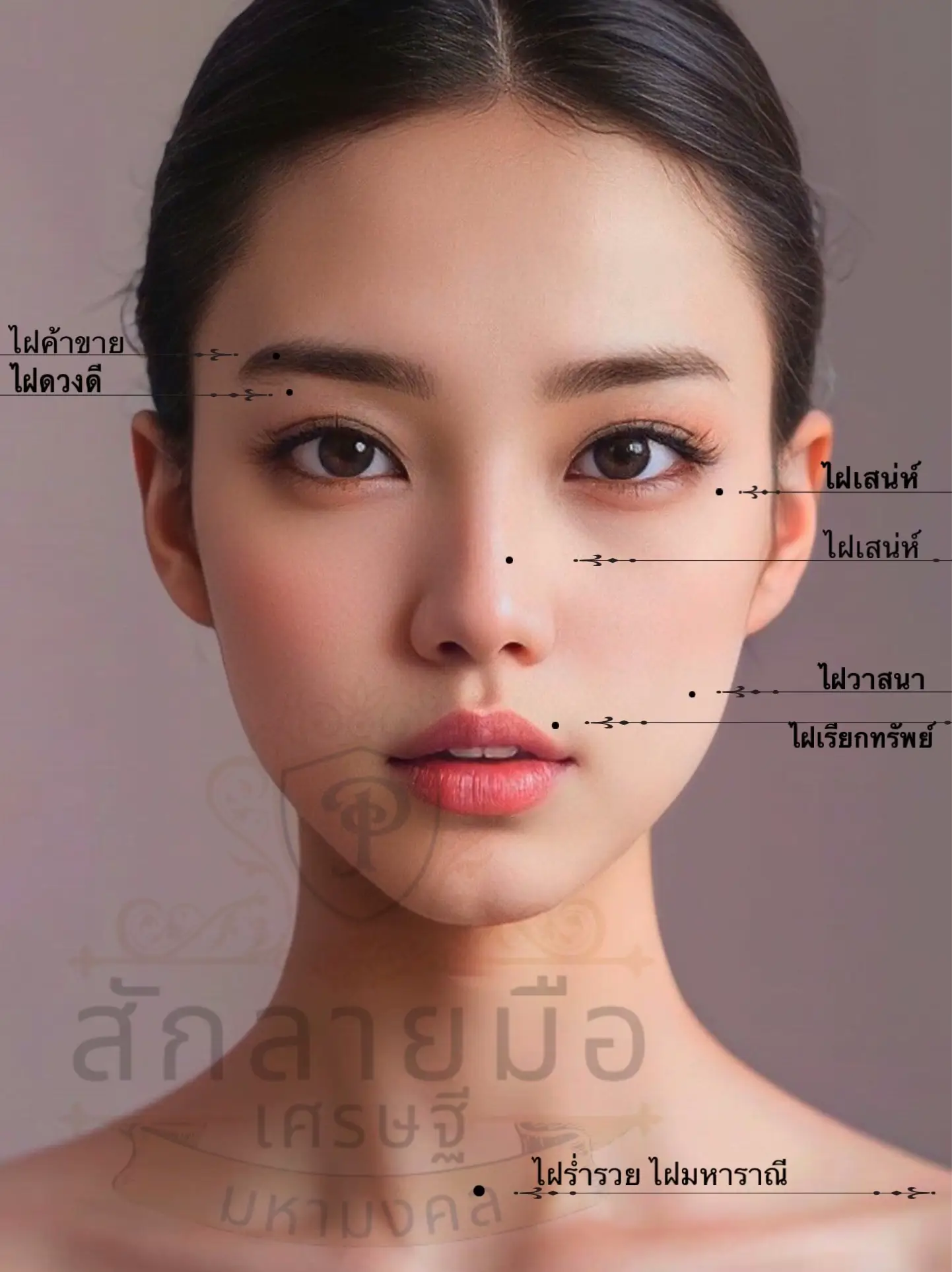ไฝแต่ละจุดบอกอะไร - การค้นหาใน Lemon8