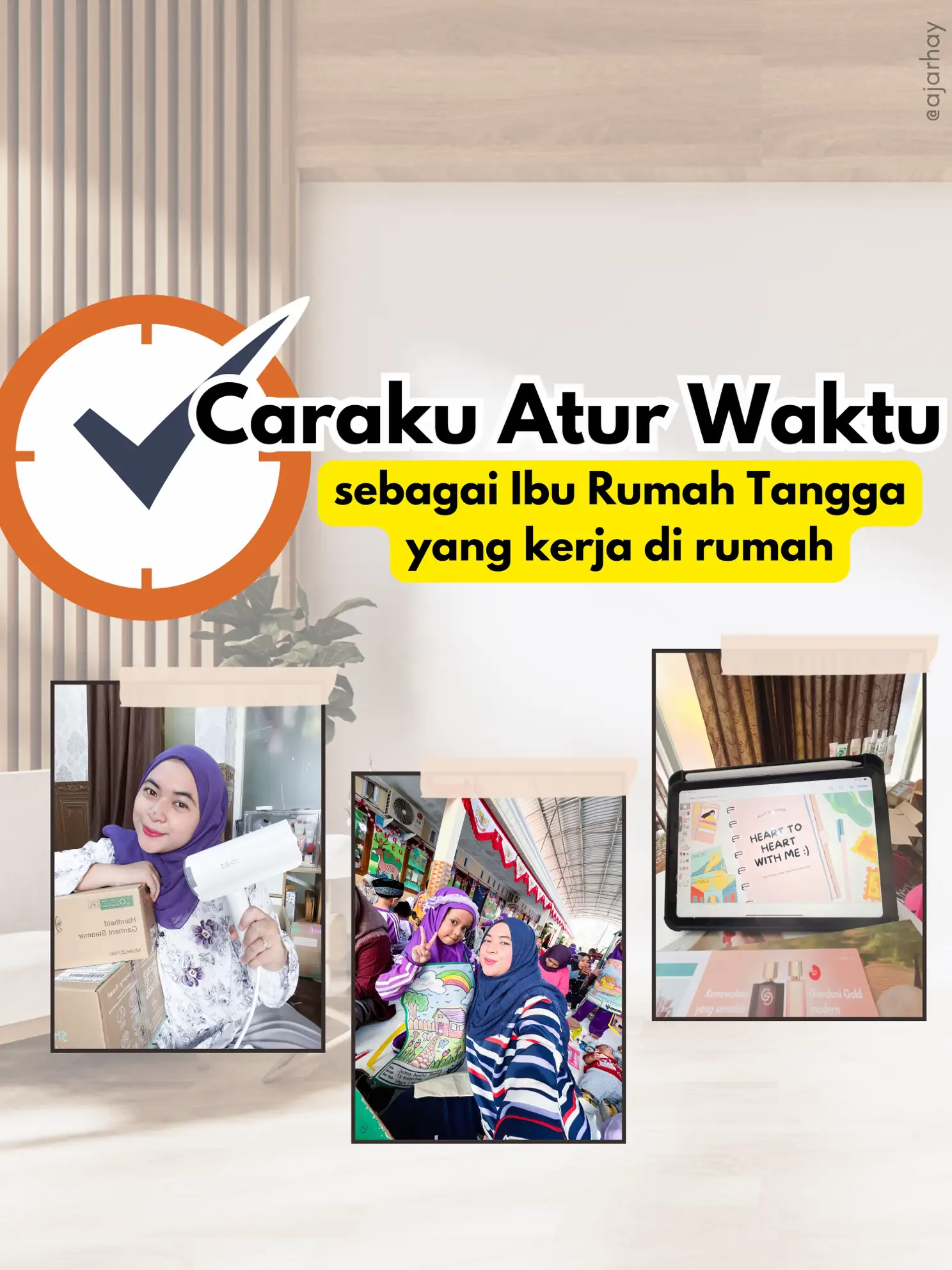 Cara Atur Waktu Ibu Rumah Tangga Yang WFH 👩‍💻 | Galeri Diposting Oleh ...