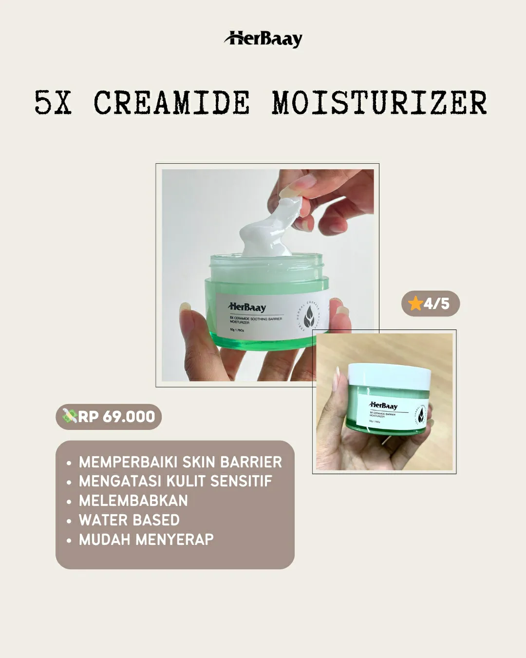 Moisturizer Favourite Semua Orang Galeri Diposting Oleh Herbaay Lemon8