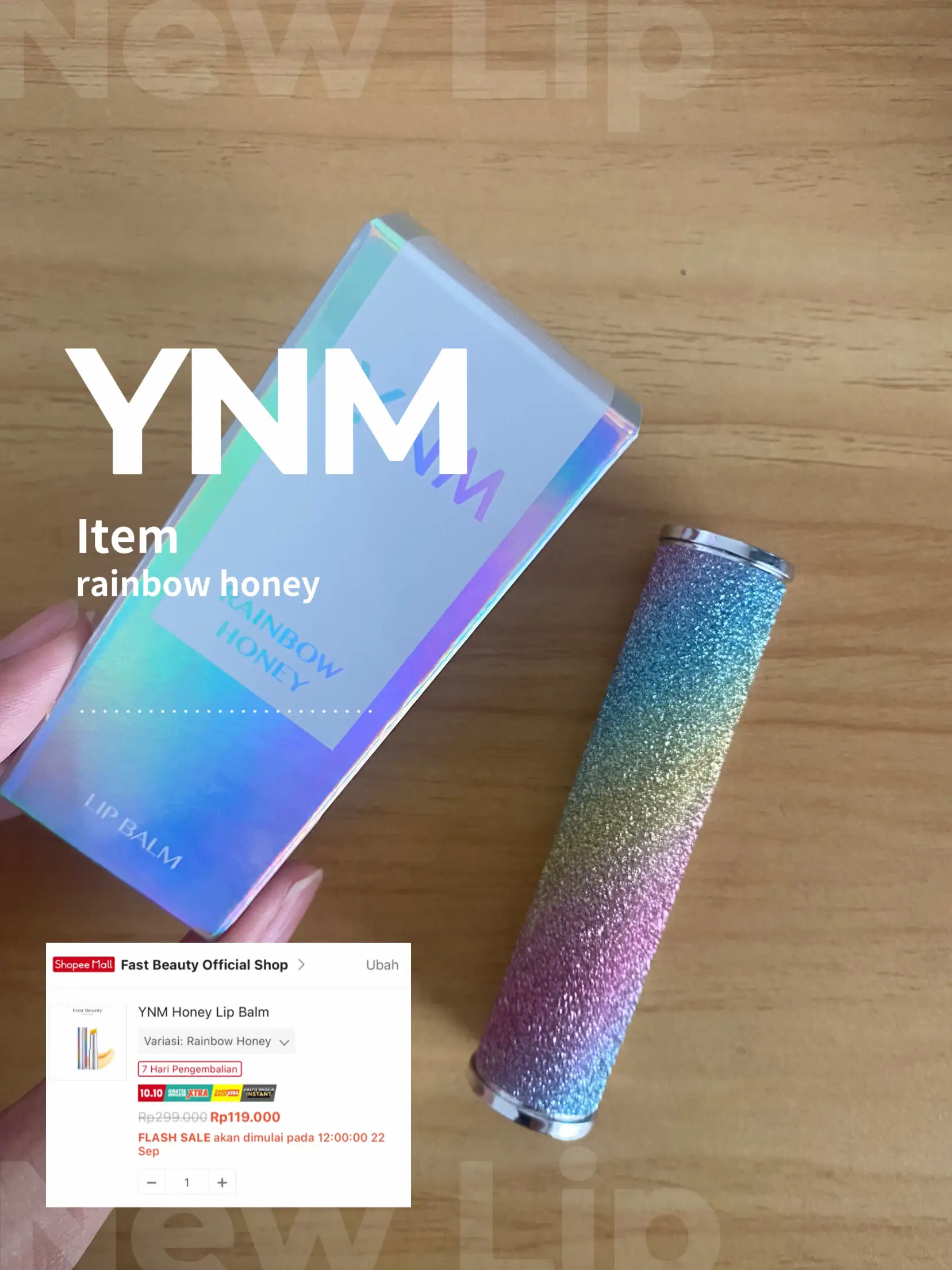 YNM honey lipbalm | Karina oktabasが投稿したフォトブック | Lemon8