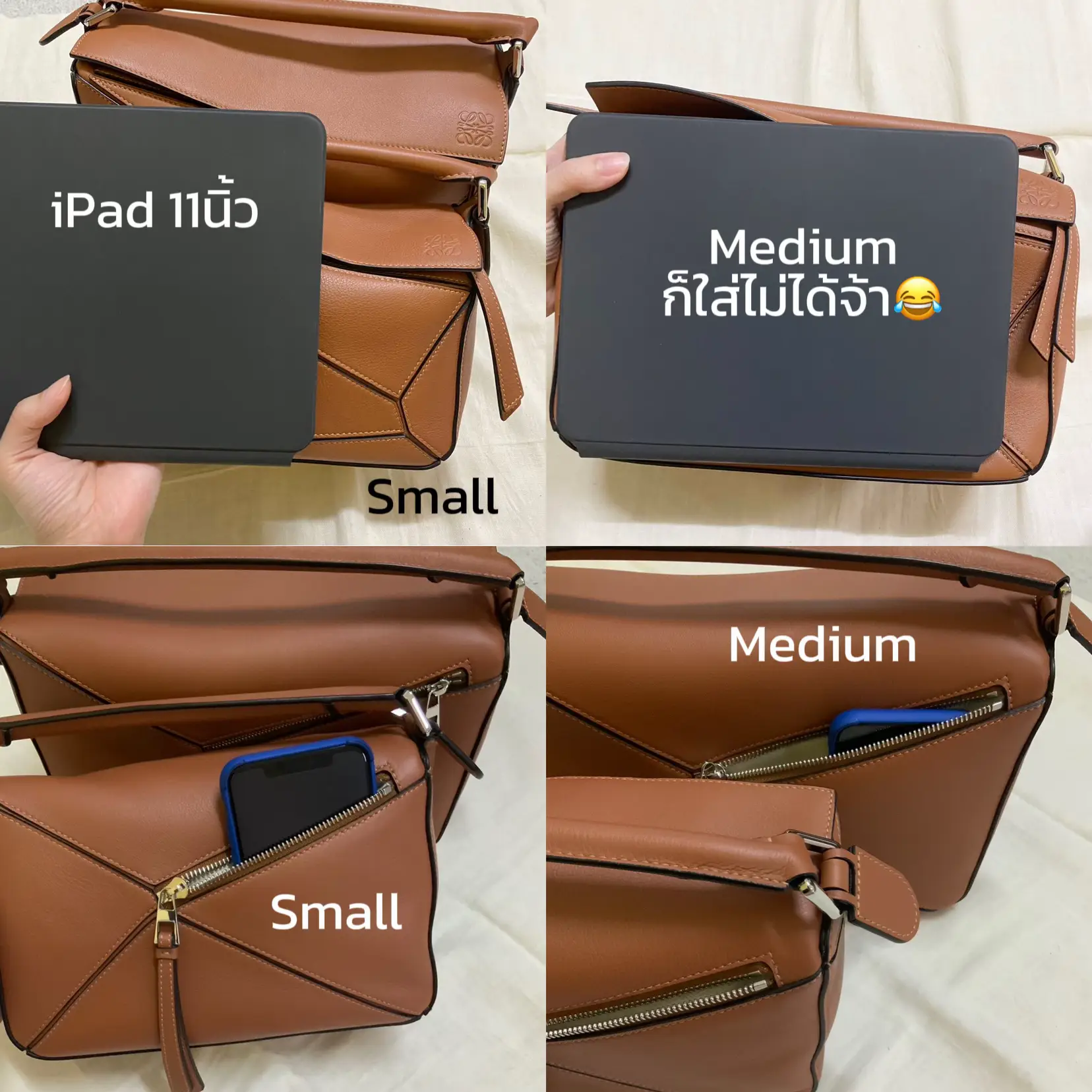 Loewe Puzzle Bag Small vs Mini 