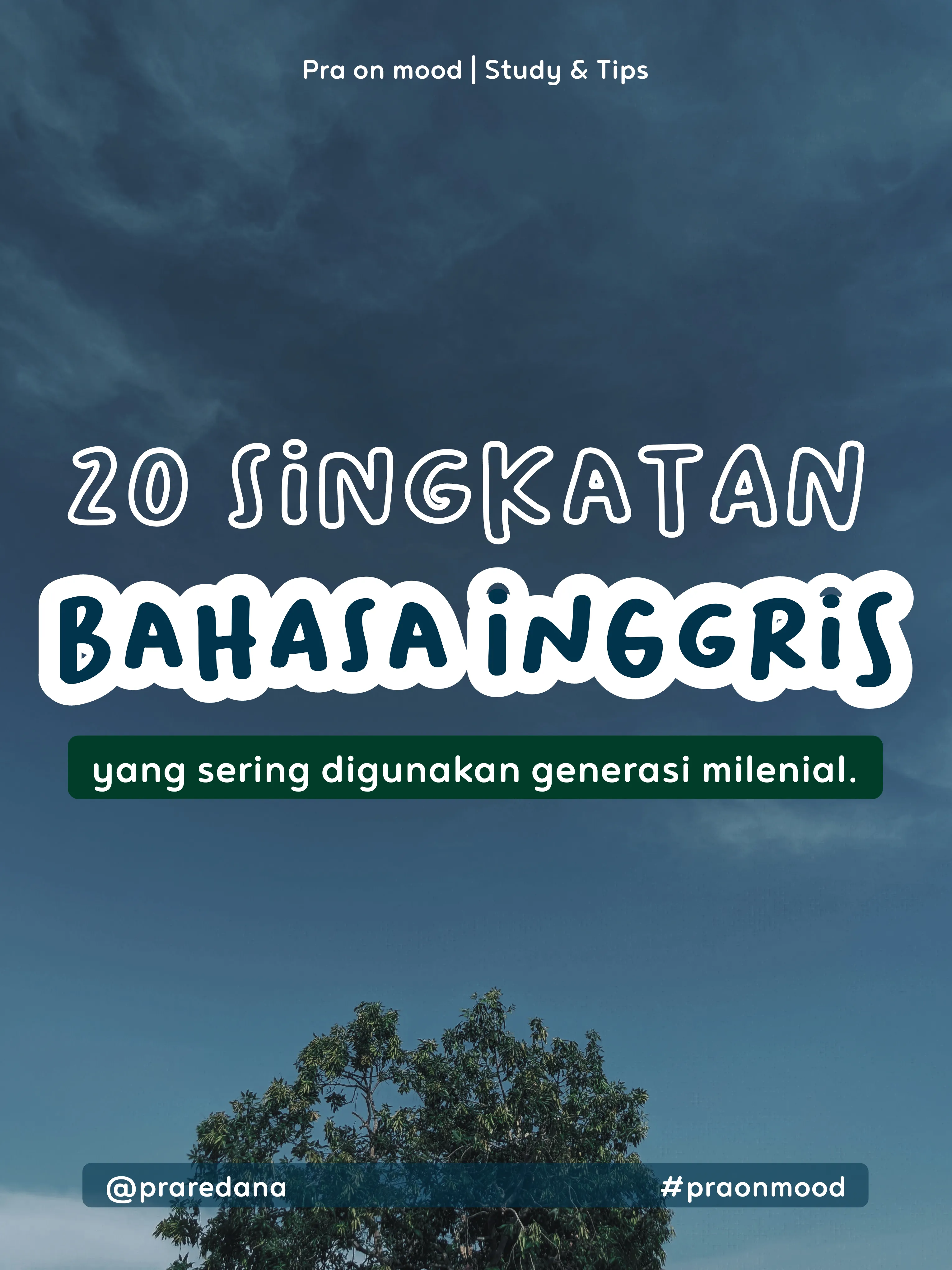 SINGKATAN BAHASA INGGRIS GAUL🍋💗 | Galeri diposting oleh Pra!! | Lemon8