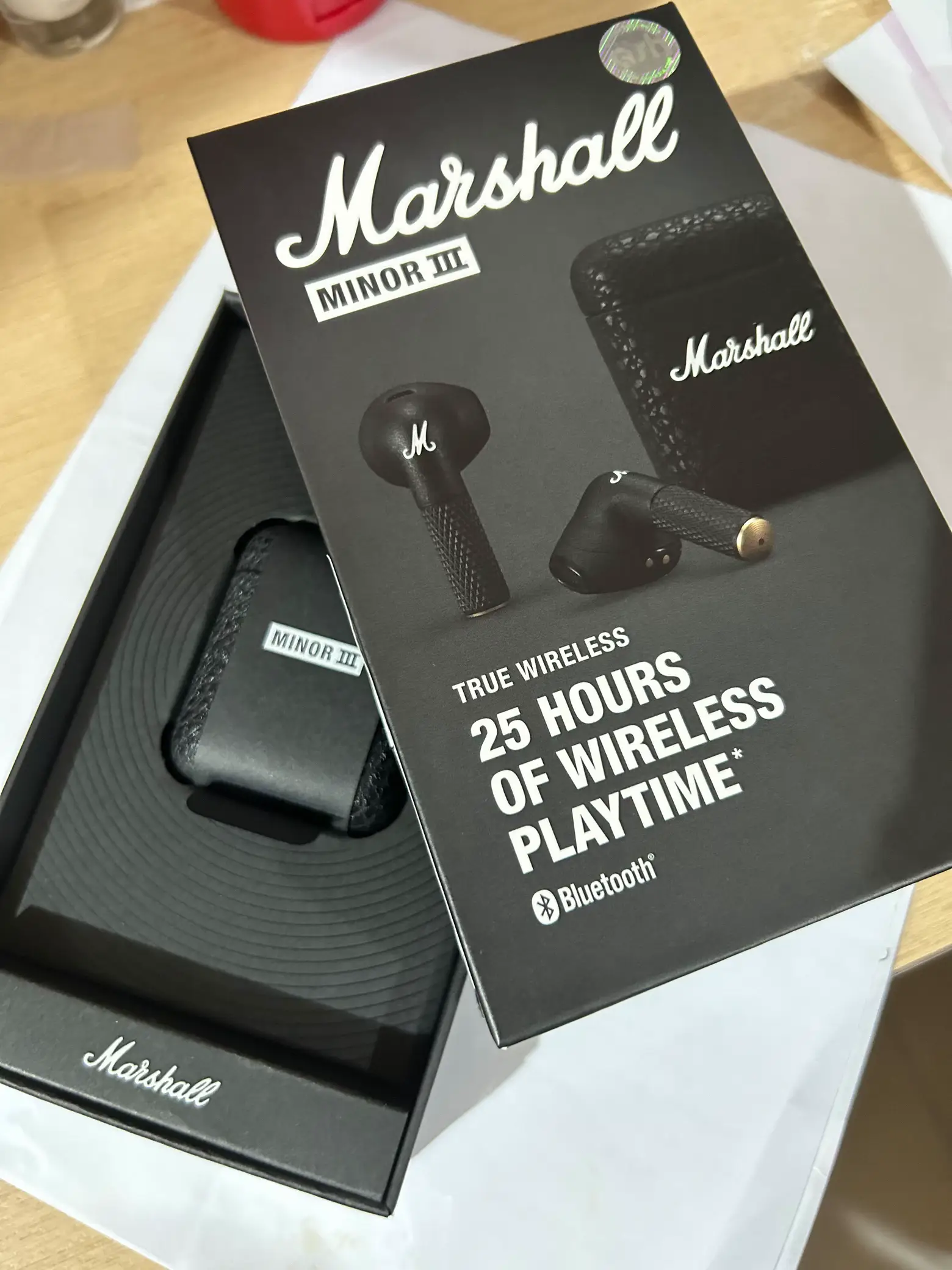 Marshall Minor III True Wireless Bluetooth In-Ear Headphones Earbuds -  Cream