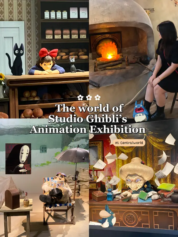 Take to the Studio Ghibli's BKK2023 exhibition✨, Gallery posted by  MineryAw ‎✿