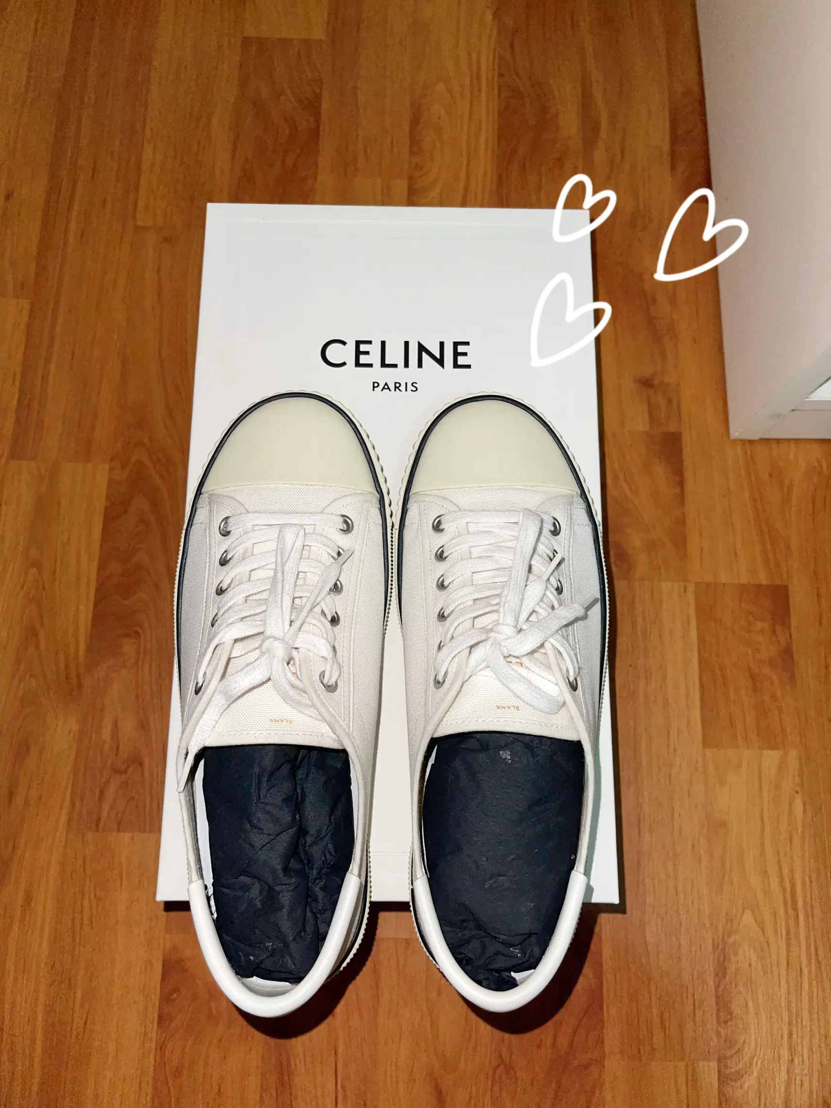 Celine canvas outlet sneakers