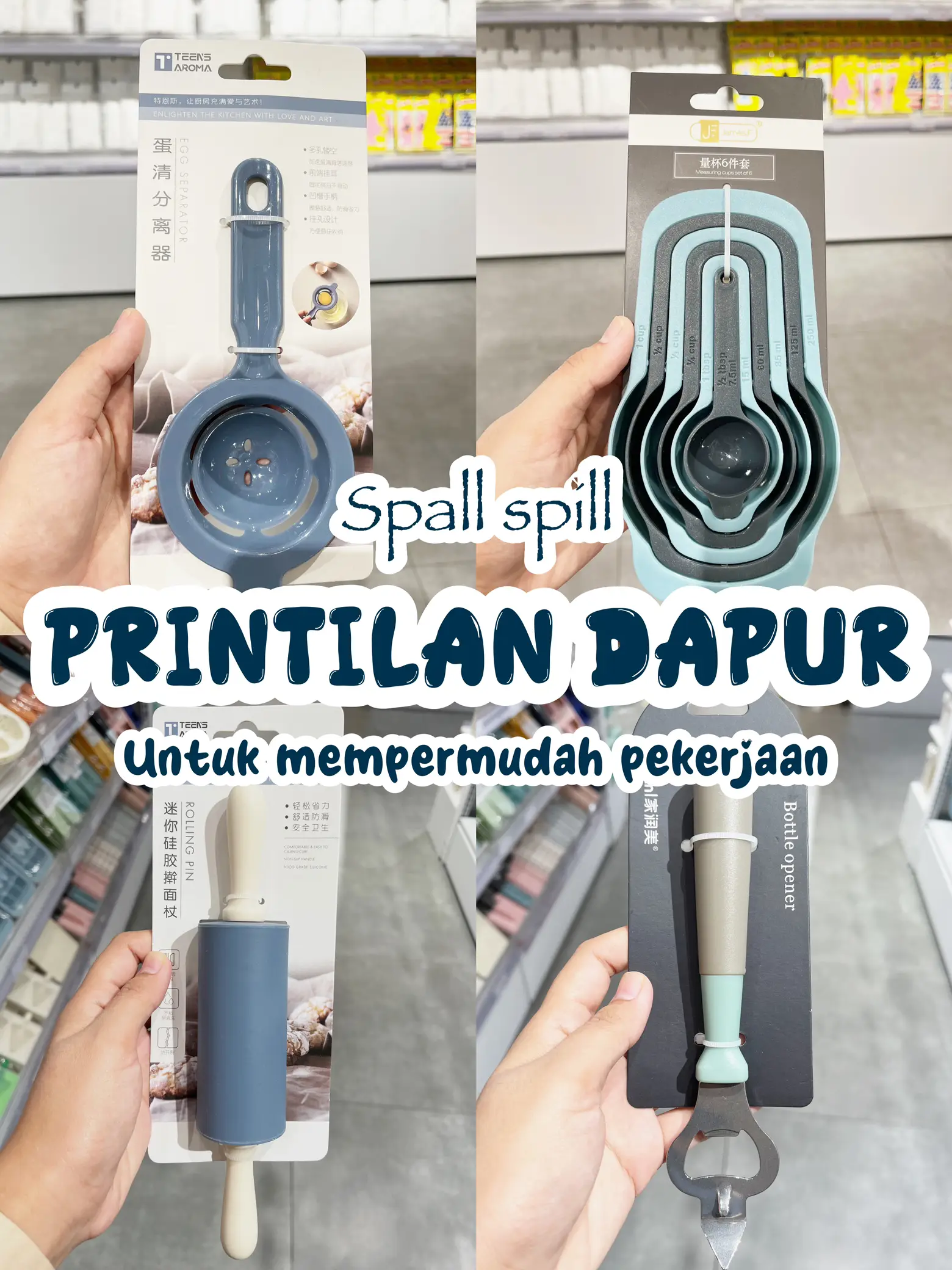 Spall Spill Printilan Dapur | Gallery posted by rumahnya_ananda | Lemon8