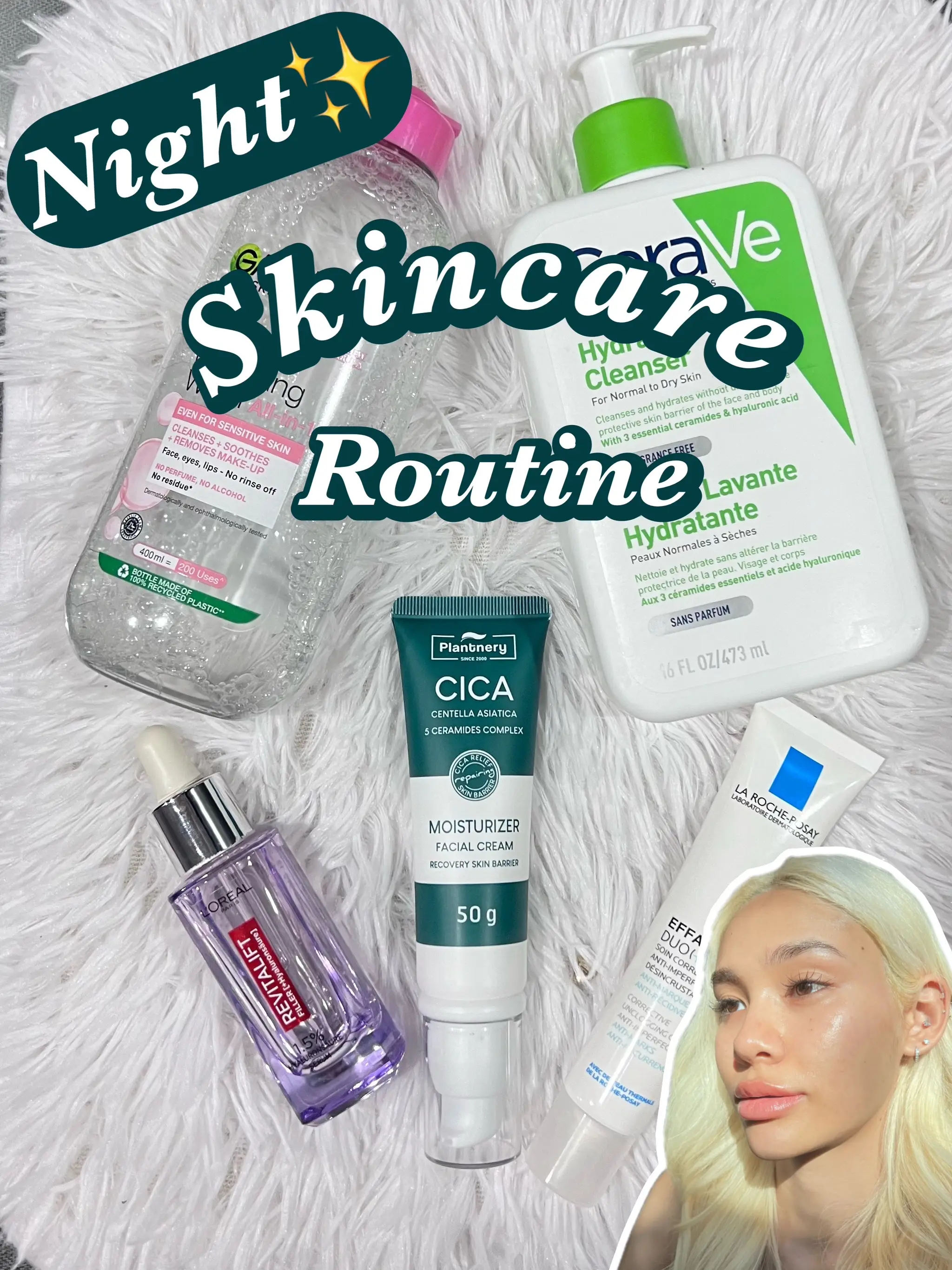 Night Skincare Routine🌙 แกลเลอรีที่โพสต์โดย Helen 💖 Lemon8 1159