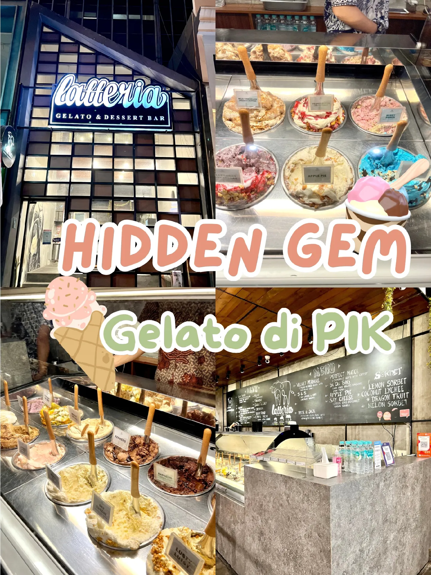 WAJIB COBA! UNDERRATED GELATO MURAH DI PIK😍‼️ Galeri diposting oleh