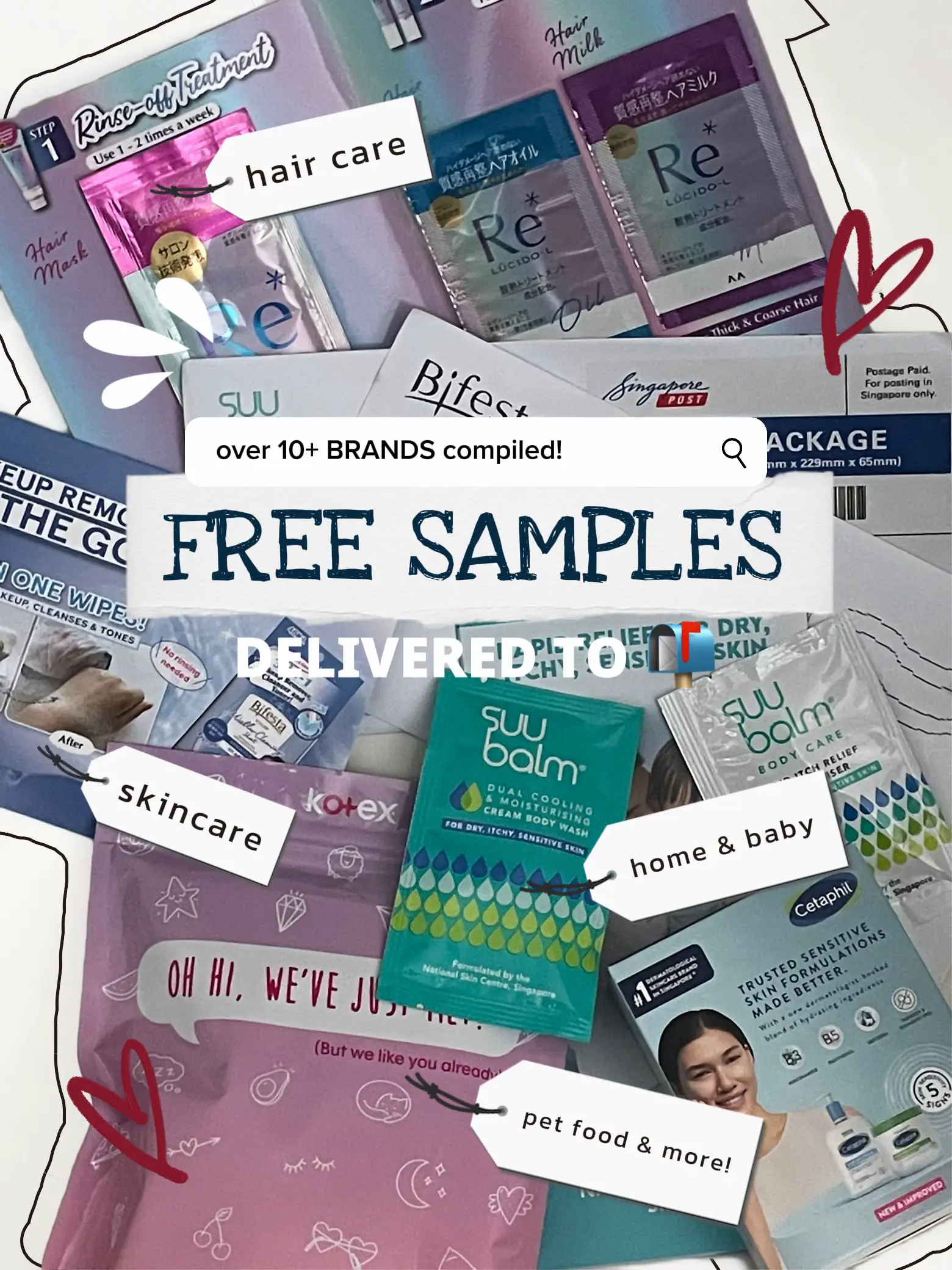 FREE SAMPLES sent DIRECTLY to your HOME 🏡's images(0)