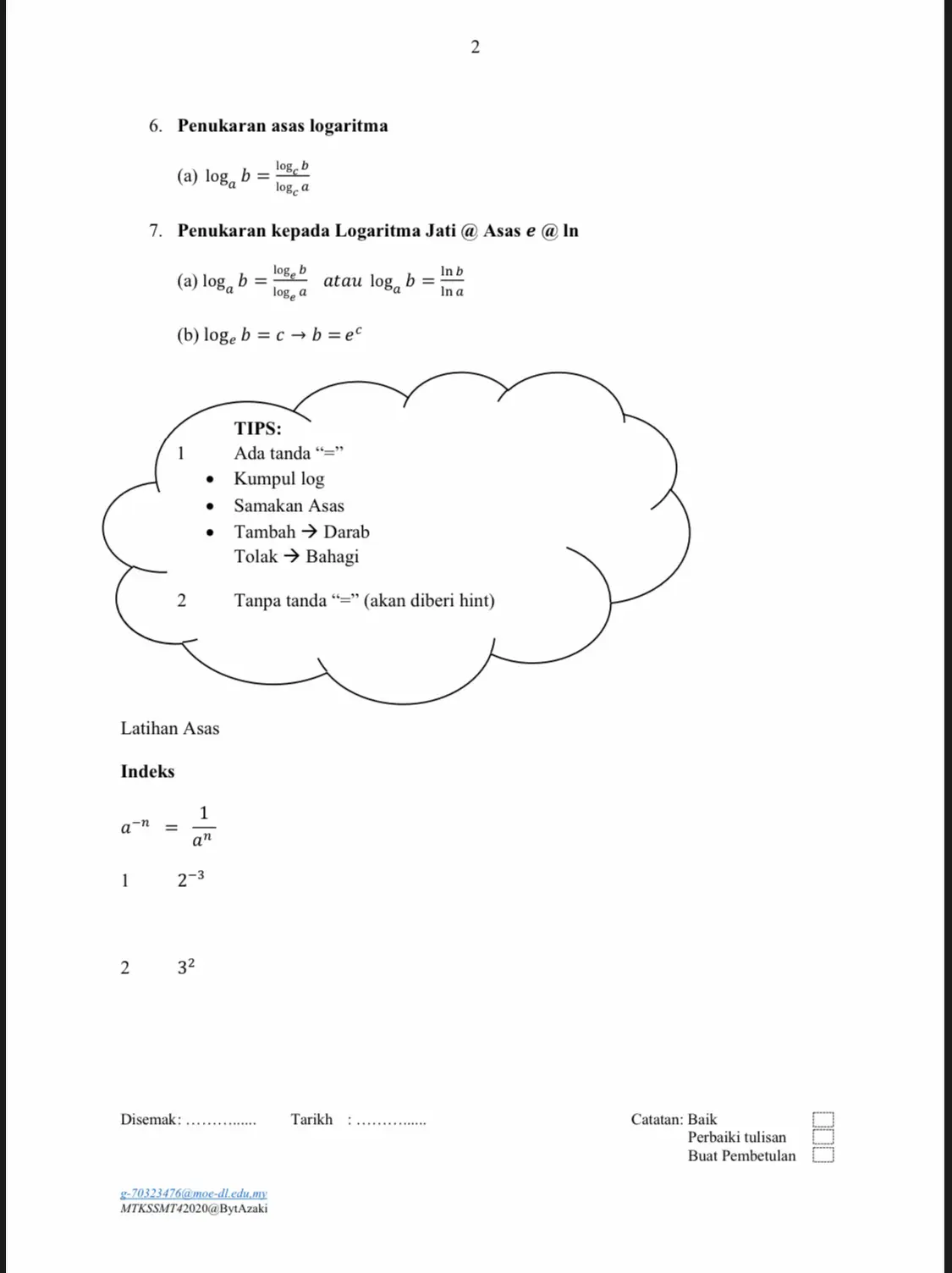 Nota add math form 4 part 1 galeri disiarkan oleh qayyumdontcare