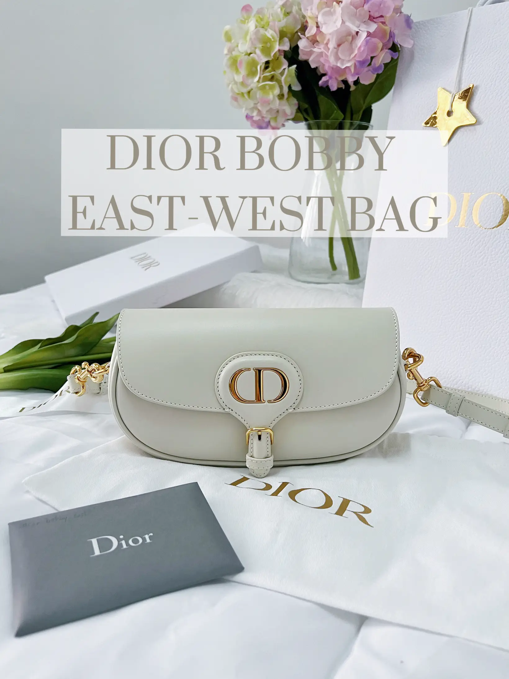 Dior Bobby East-West Bag Black Box Calfskin