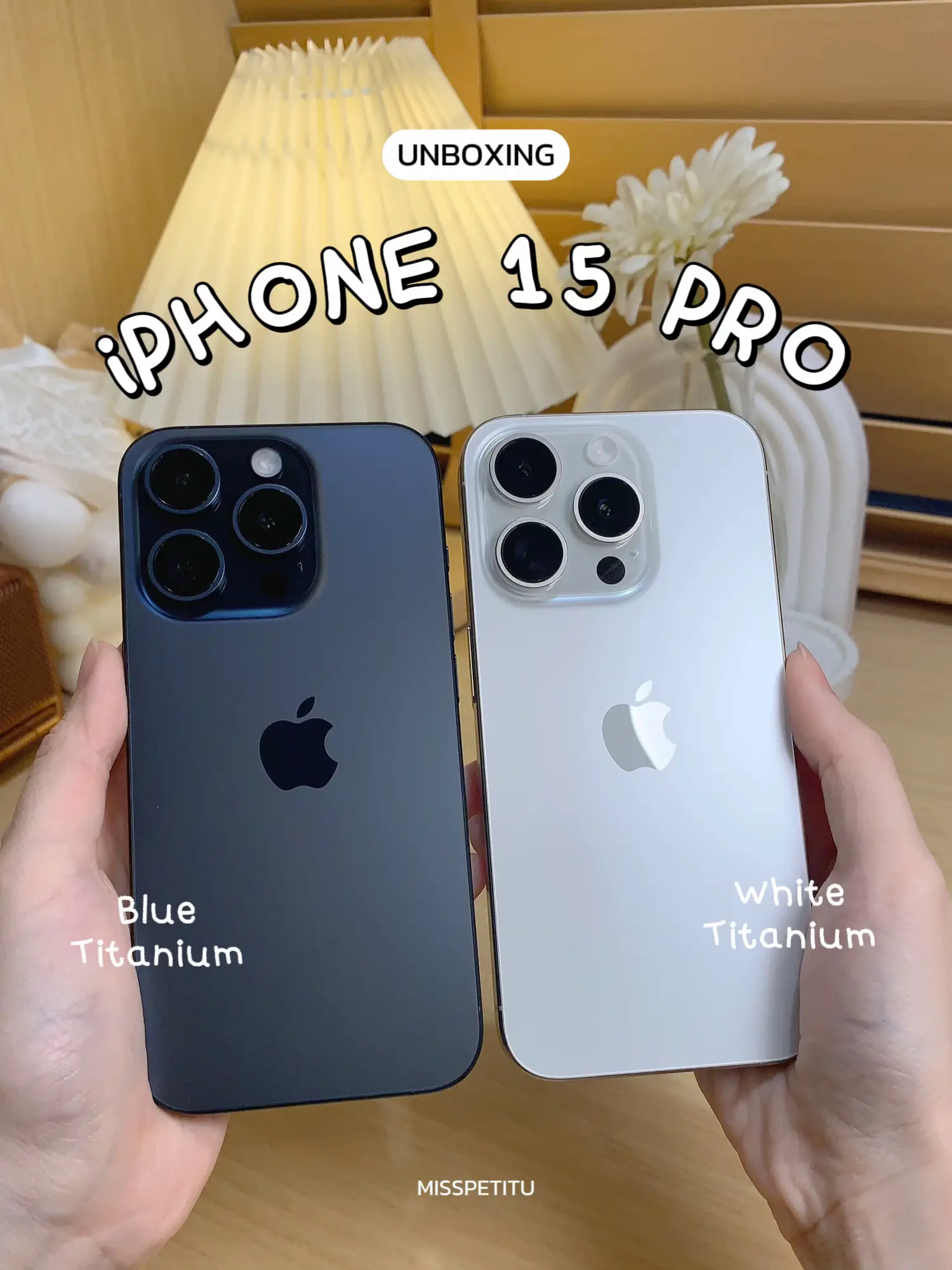 Unboxing iPhone 15 pro 📱🤙🏼, Video published by POND'🍞