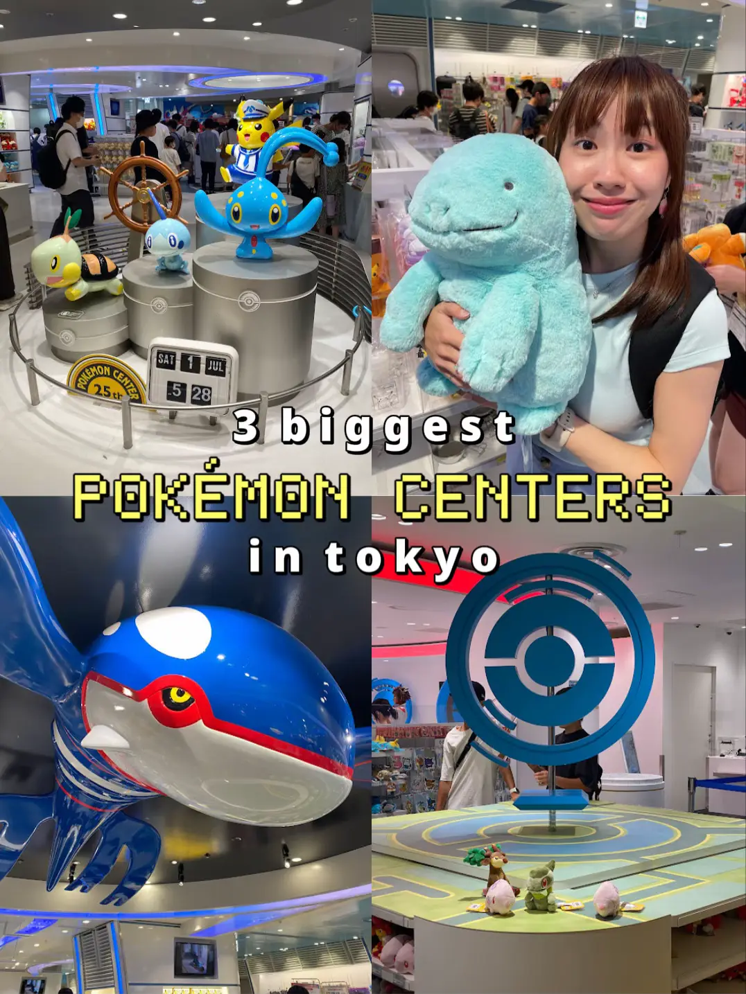 Mega Pokemon Center Tokyo, I Choose You!