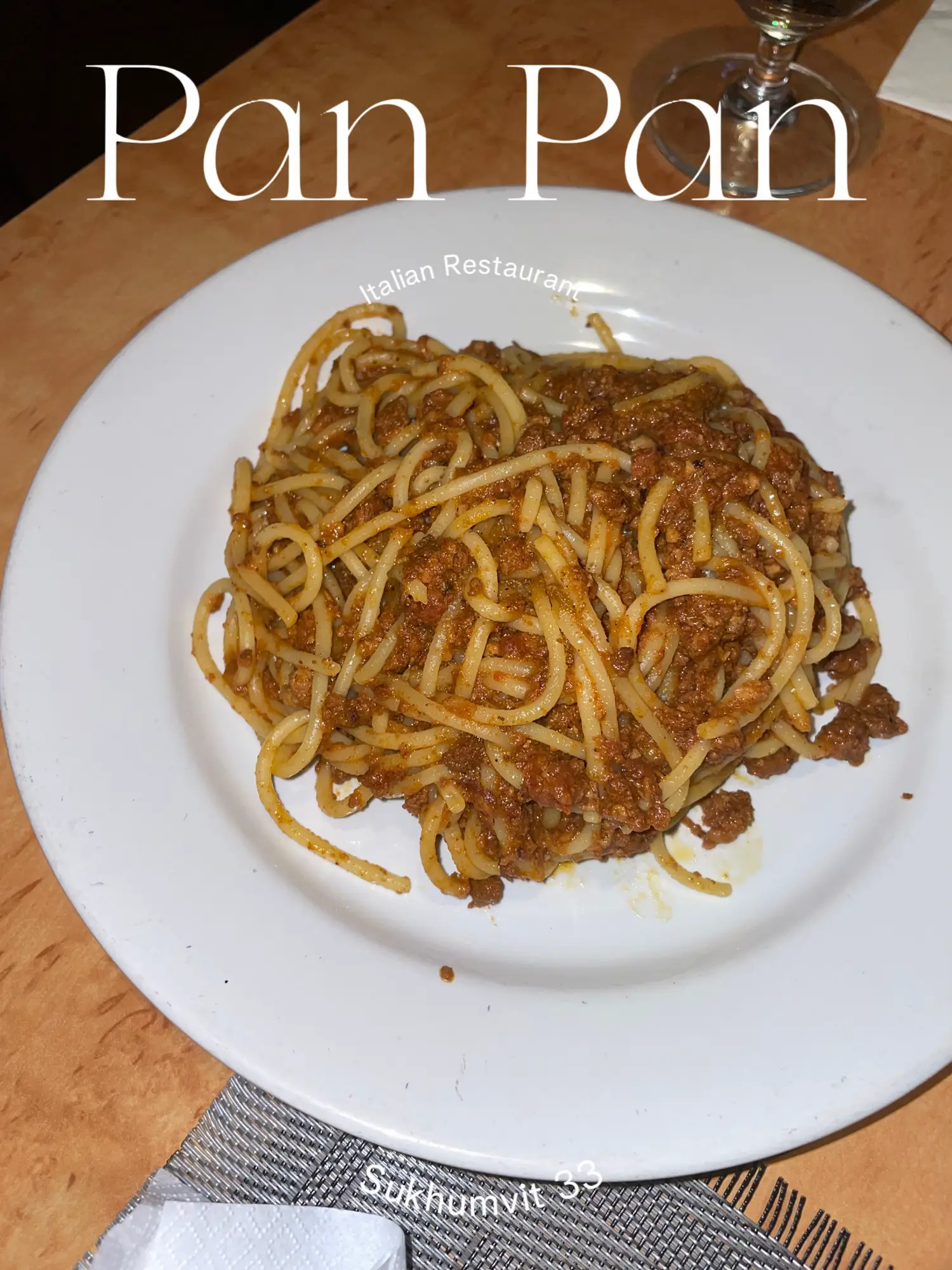 Pan Pan 🇮🇹 Classic! Italian restaurant in Bkk แกลเลอรีที่โพสต์โดย Pat