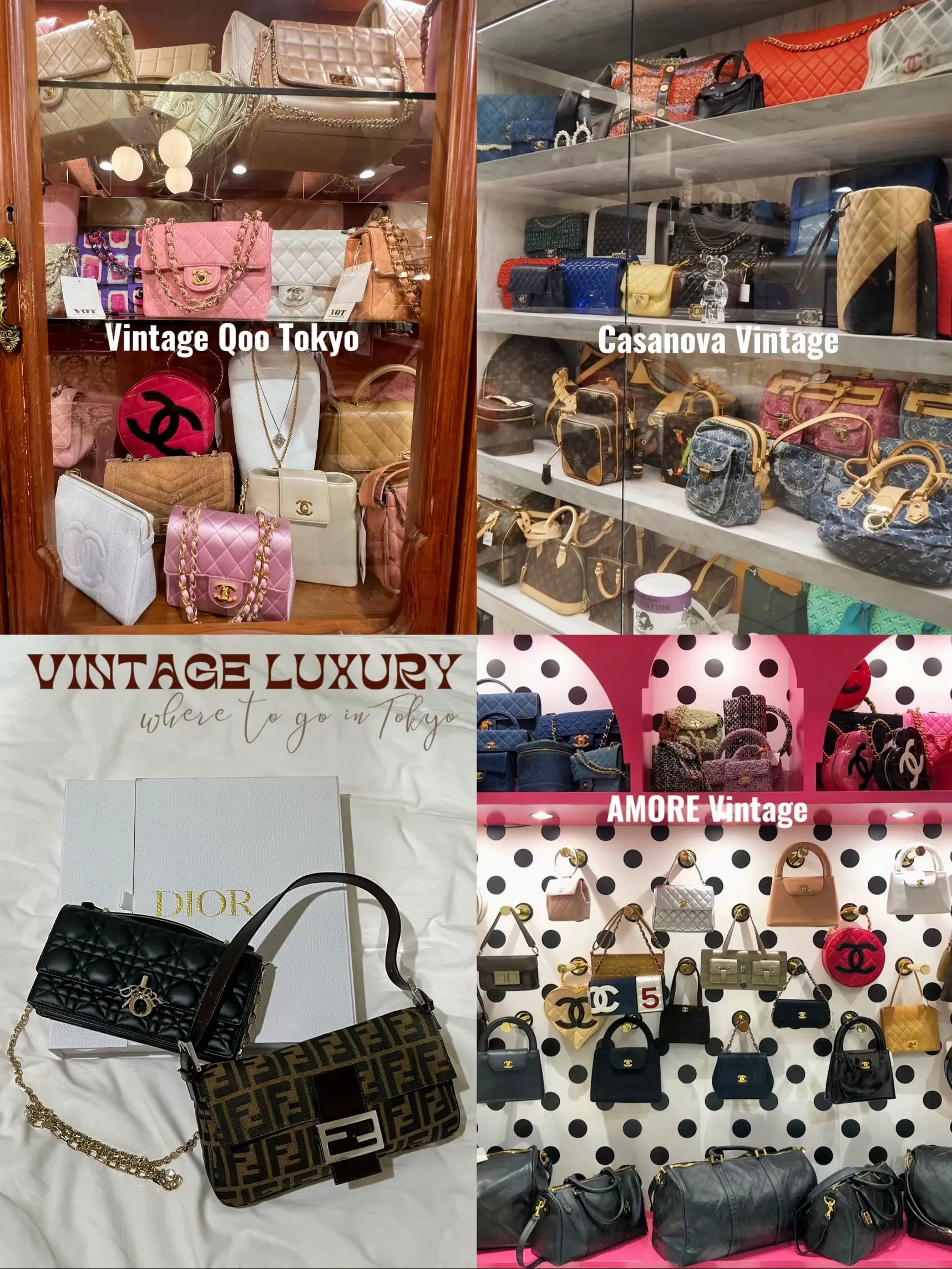 🇯🇵Where to go in Tokyo to shop for vintage luxury🛍️