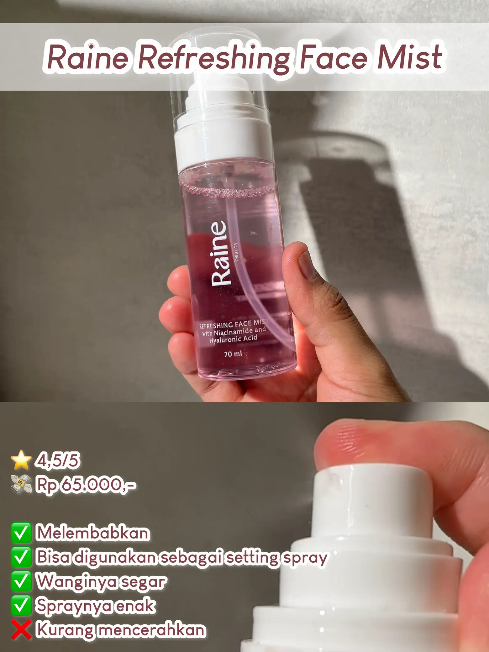 Face Mist Satset Bikin Wajah Auto Glowing Galeri disiarkan oleh Ika