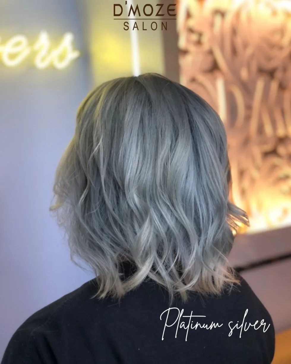 Platinum silver Gallery posted by dmozesalon Lemon8