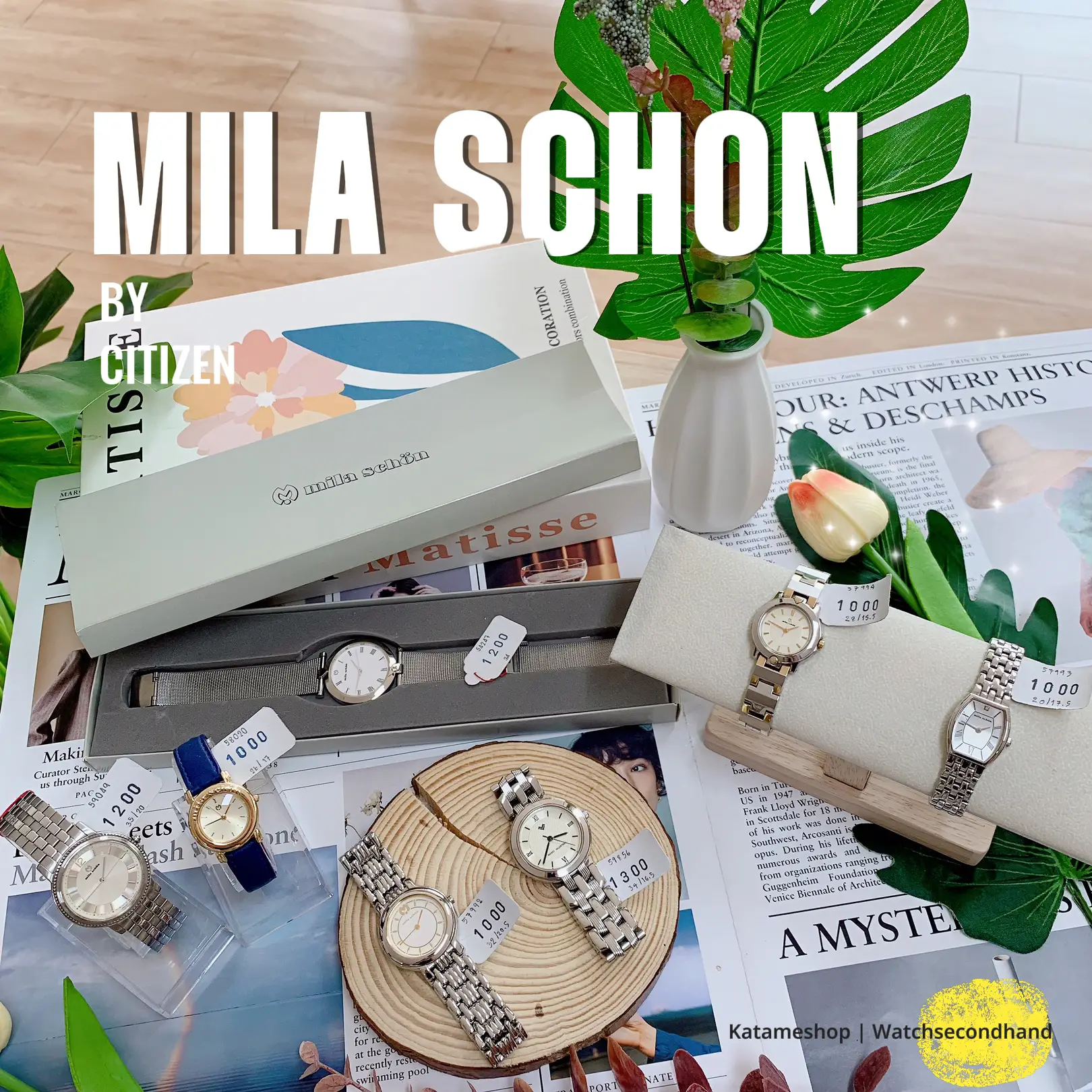 Mila schon hot sale watch price