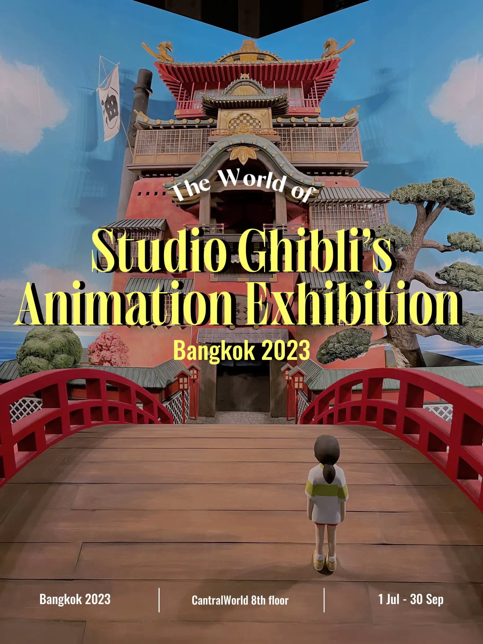 Animation Exhibition Bangkok ジブリ バンコク タイ-