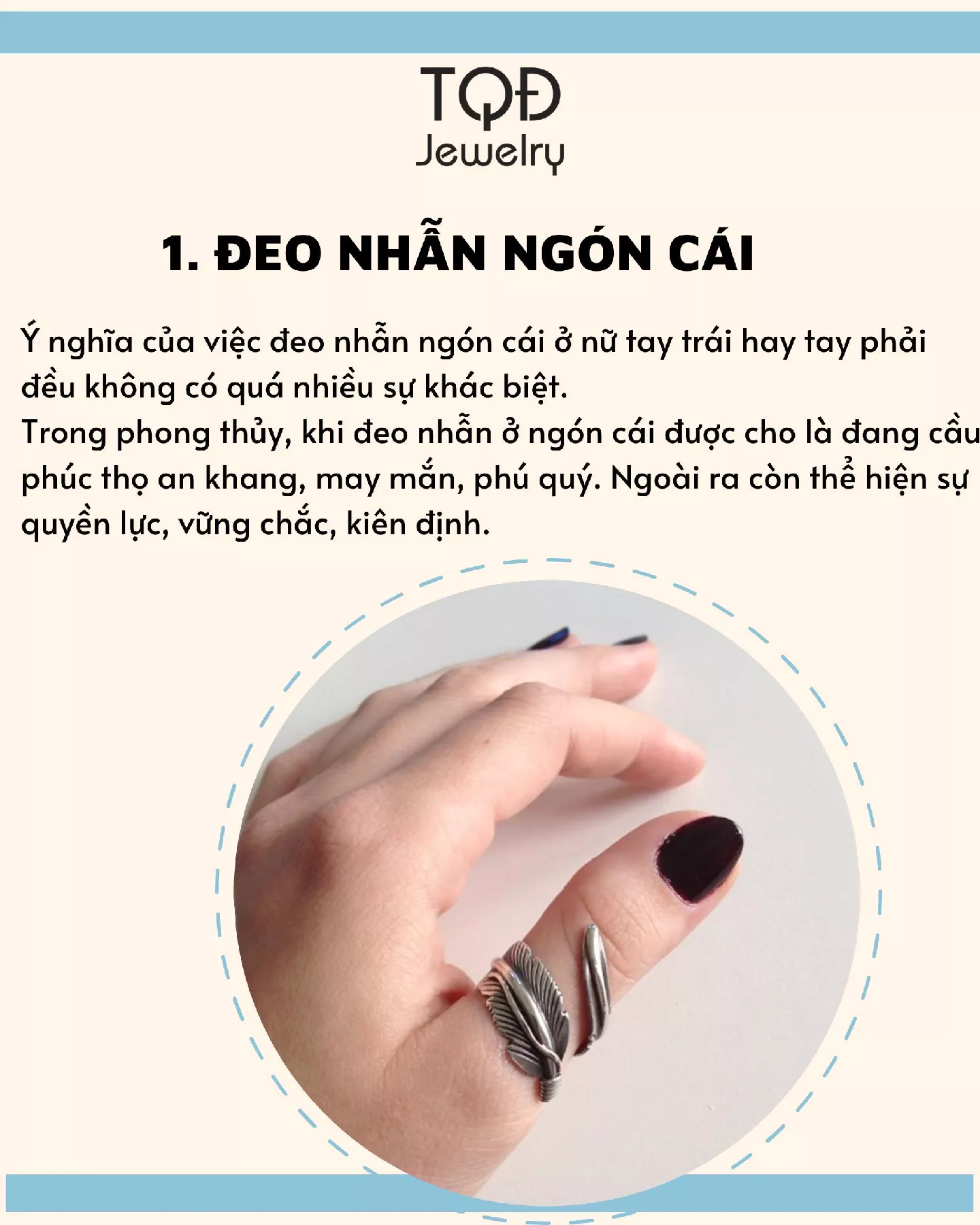 Lời khuyên và điều cần lưu ý khi đeo nhẫn ngón giữa