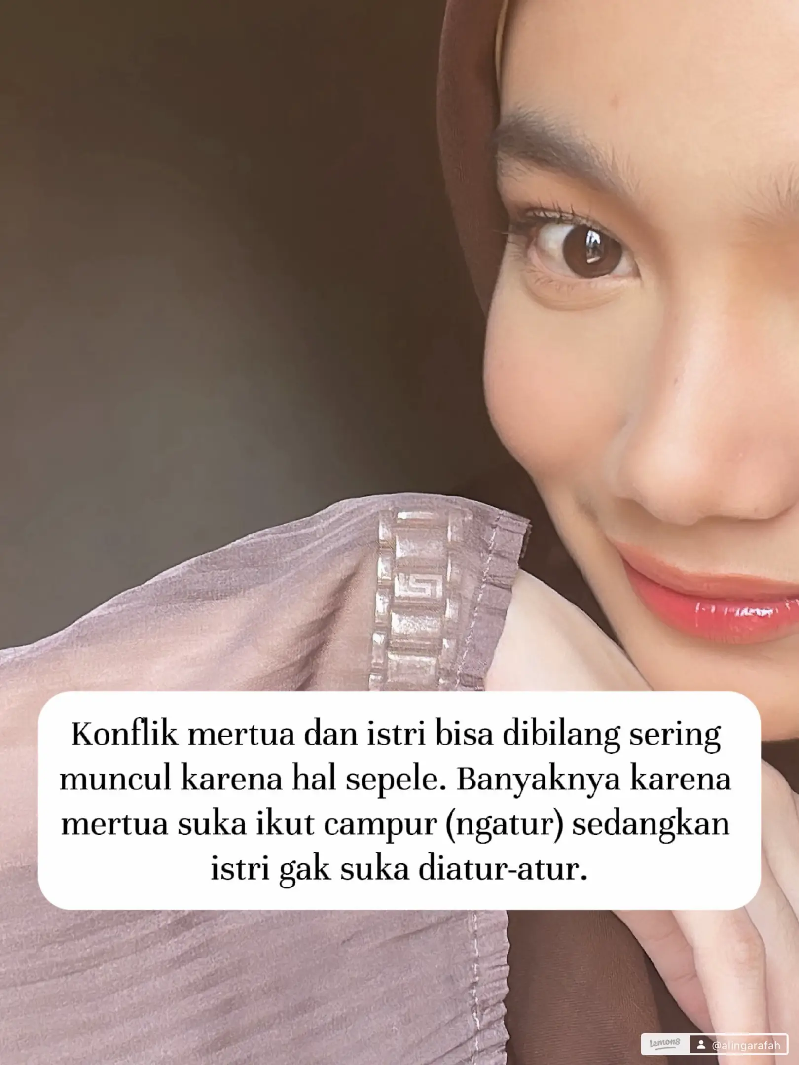 Ini Tips! Biar Gak Ribut sama Mertua🚨 | Galeri diposting oleh Aling Arafah  | Lemon8