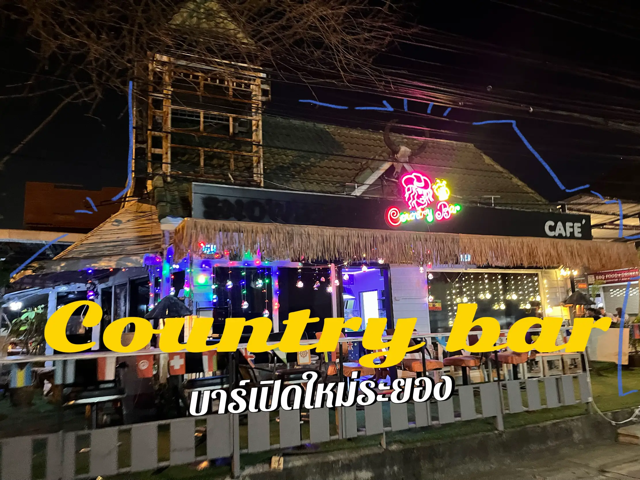 Country bar @Rayong | แกลเลอรีที่โพสต์โดย Babari | Lemon8