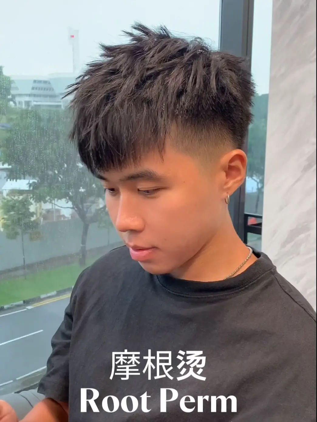 🇸🇬Root Perm 2023男生必备发型 摩根立体碎盖 | Video published by 🇸🇬Jerry发型设计师✂️ |  Lemon8