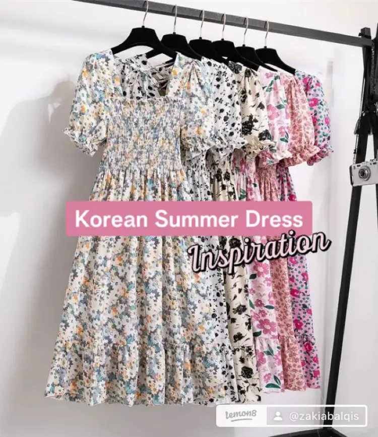 Cute Korean Summer Dresses