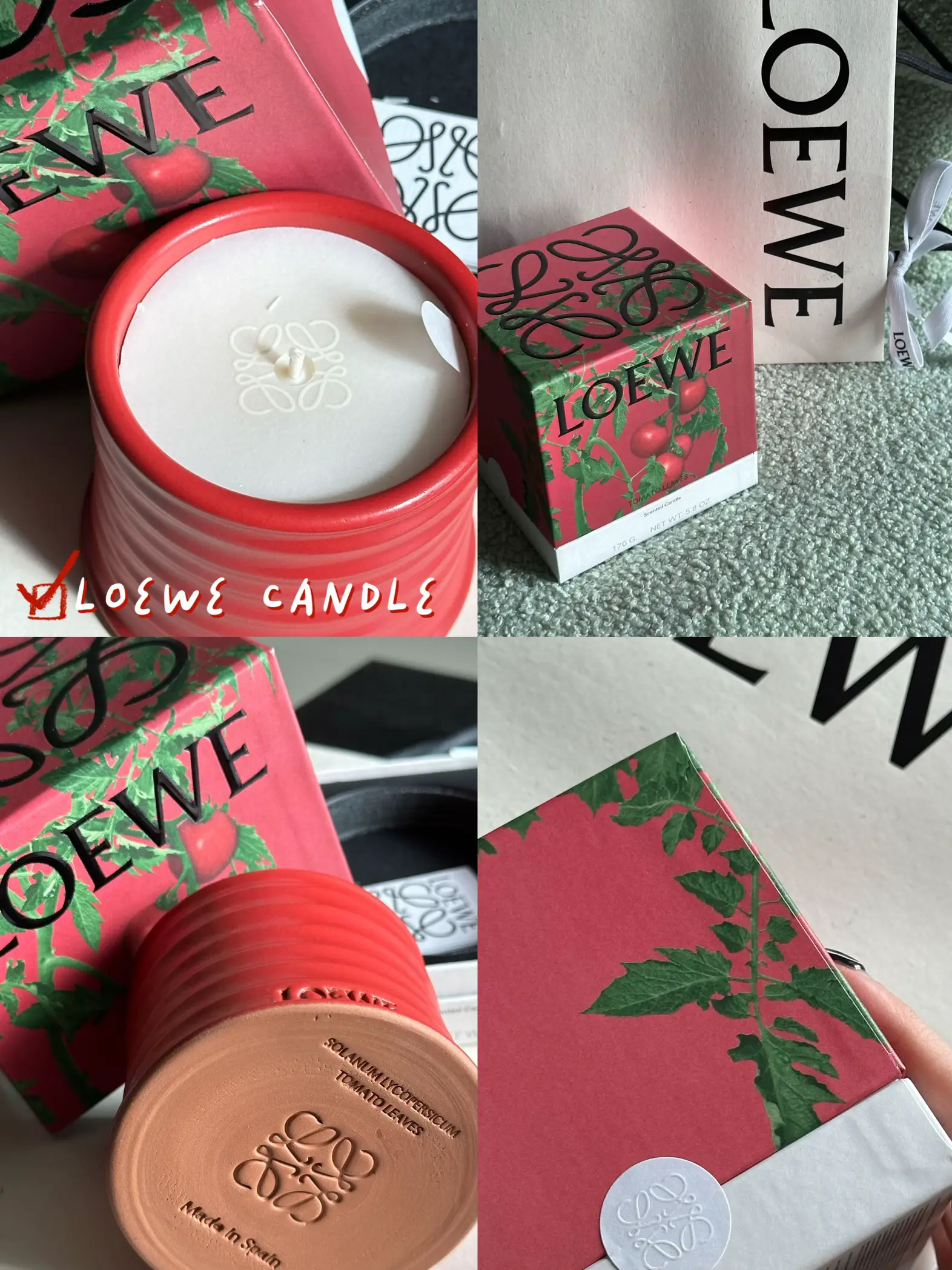 LOEWE CANDLE 🍅🌱 | 𝓐. ♡が投稿したフォトブック | Lemon8