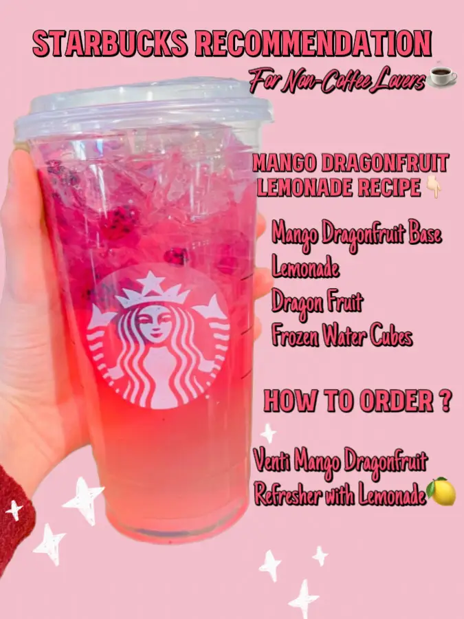 Starbucks Dragonfruit Venti & popular Grande Set