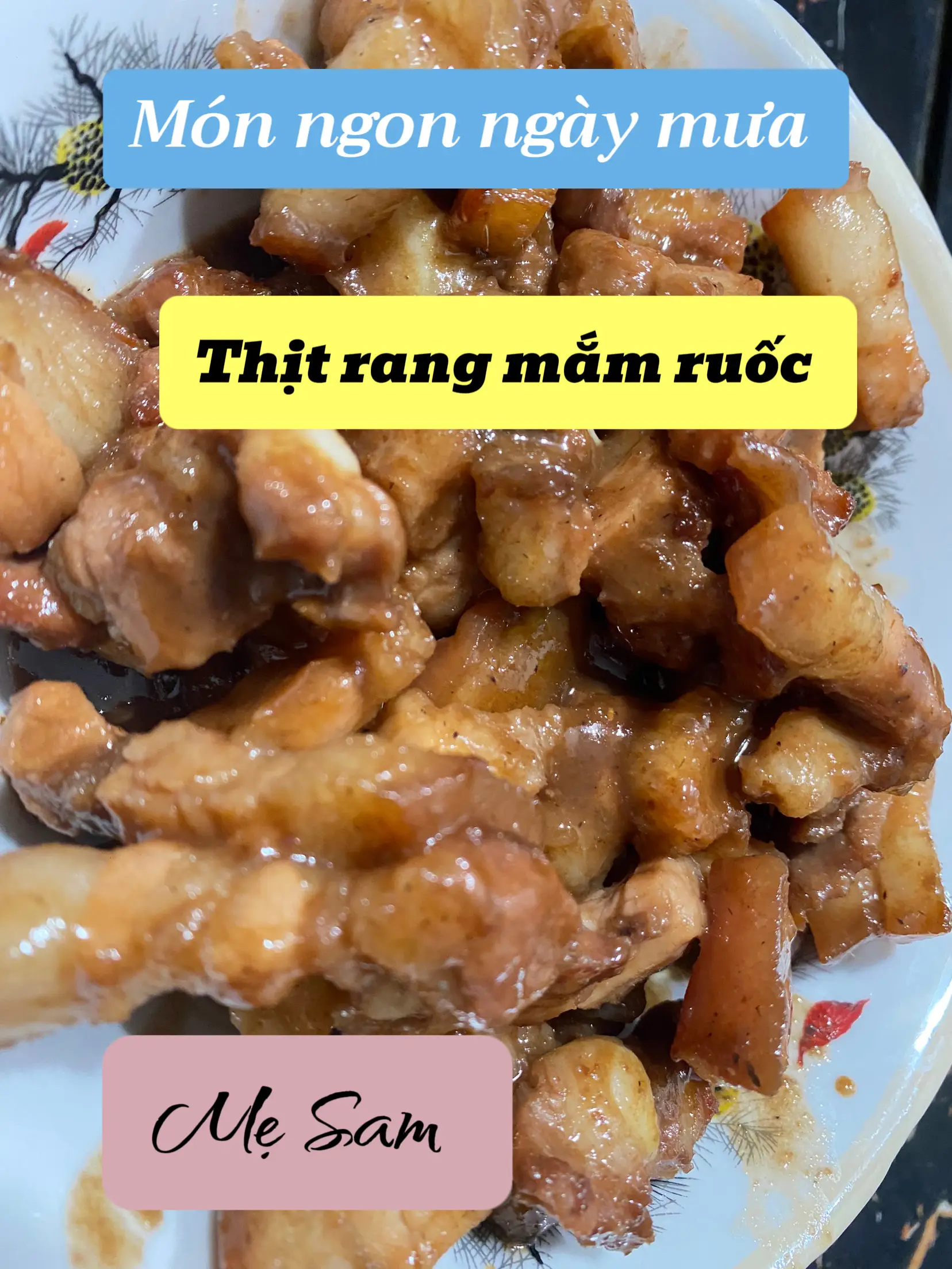 Thịt rang mắm ruốc ( đặc sản Tây Ninh ) | Bộ sưu tập do Thu Hà ...