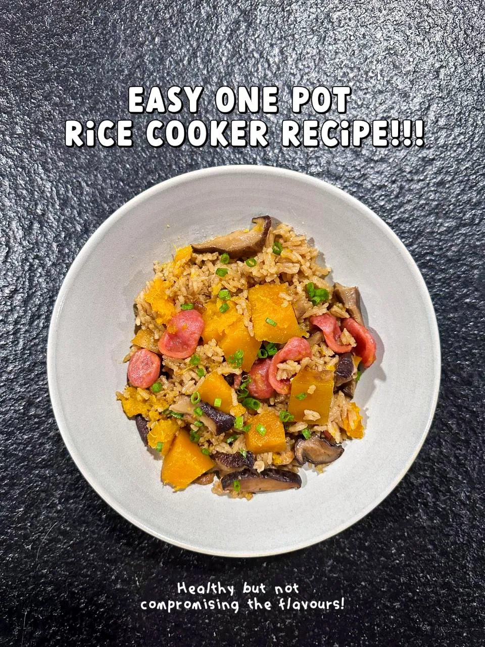 Easy One Pot Rice Cooker Meal, vegetable, rice cooker, recipe