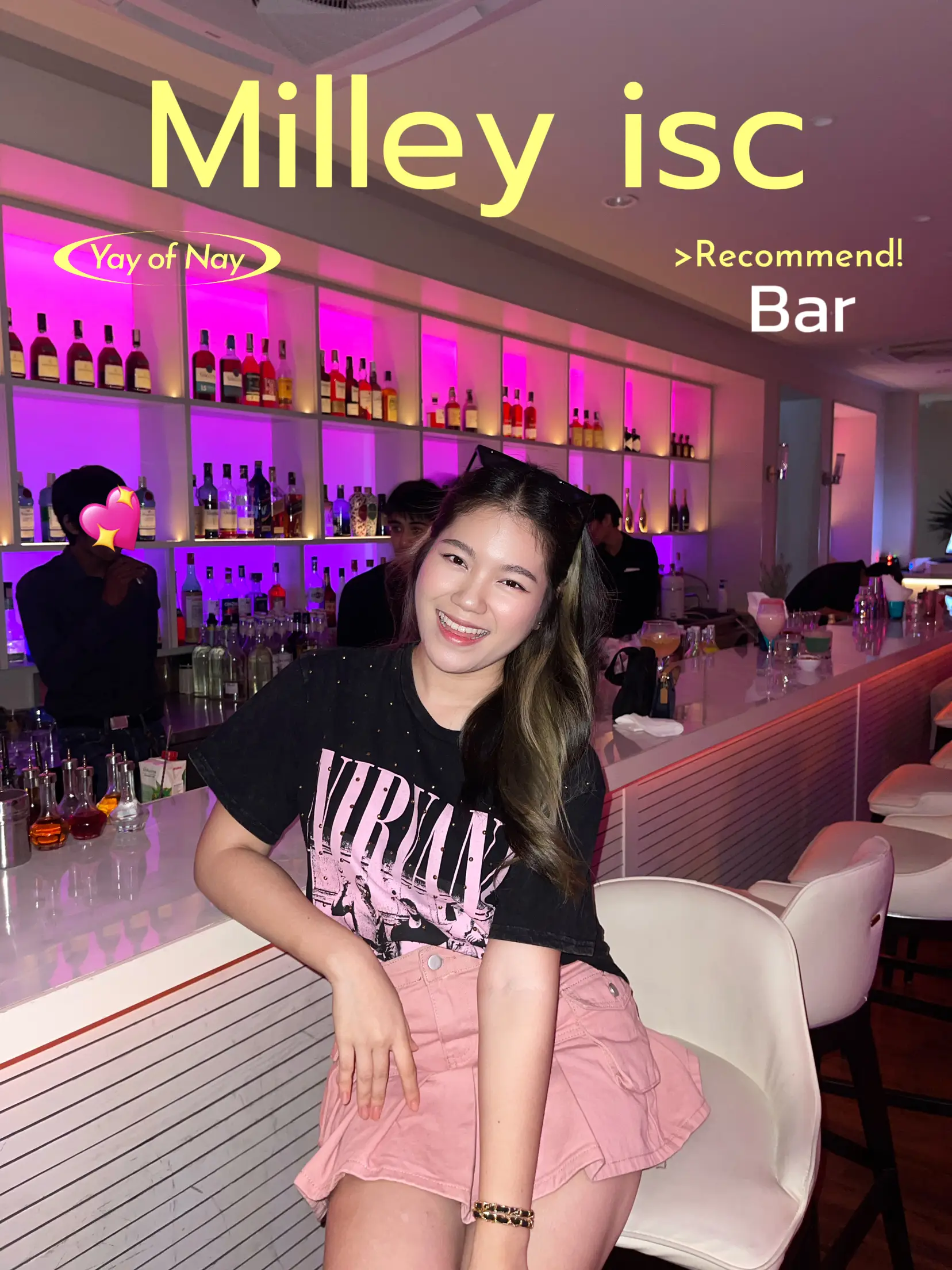 Milley isc bar สุดฮิตสีชมปูววว | แกลเลอรีที่โพสต์โดย Namkangsaiiii | Lemon8
