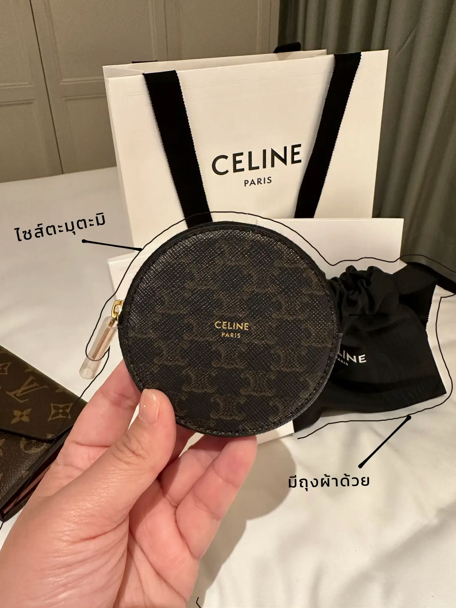 Celine Coin Purse In Triomphe Canvas Gallery posted by OHORWORLD