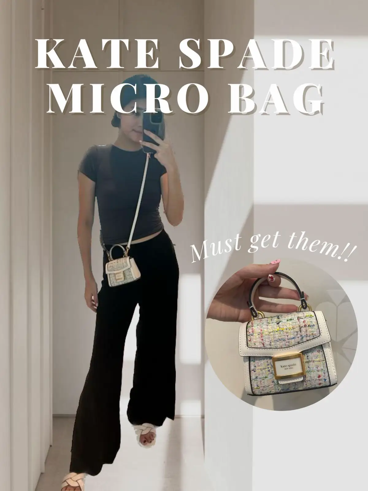 Kate spade micro discount bag