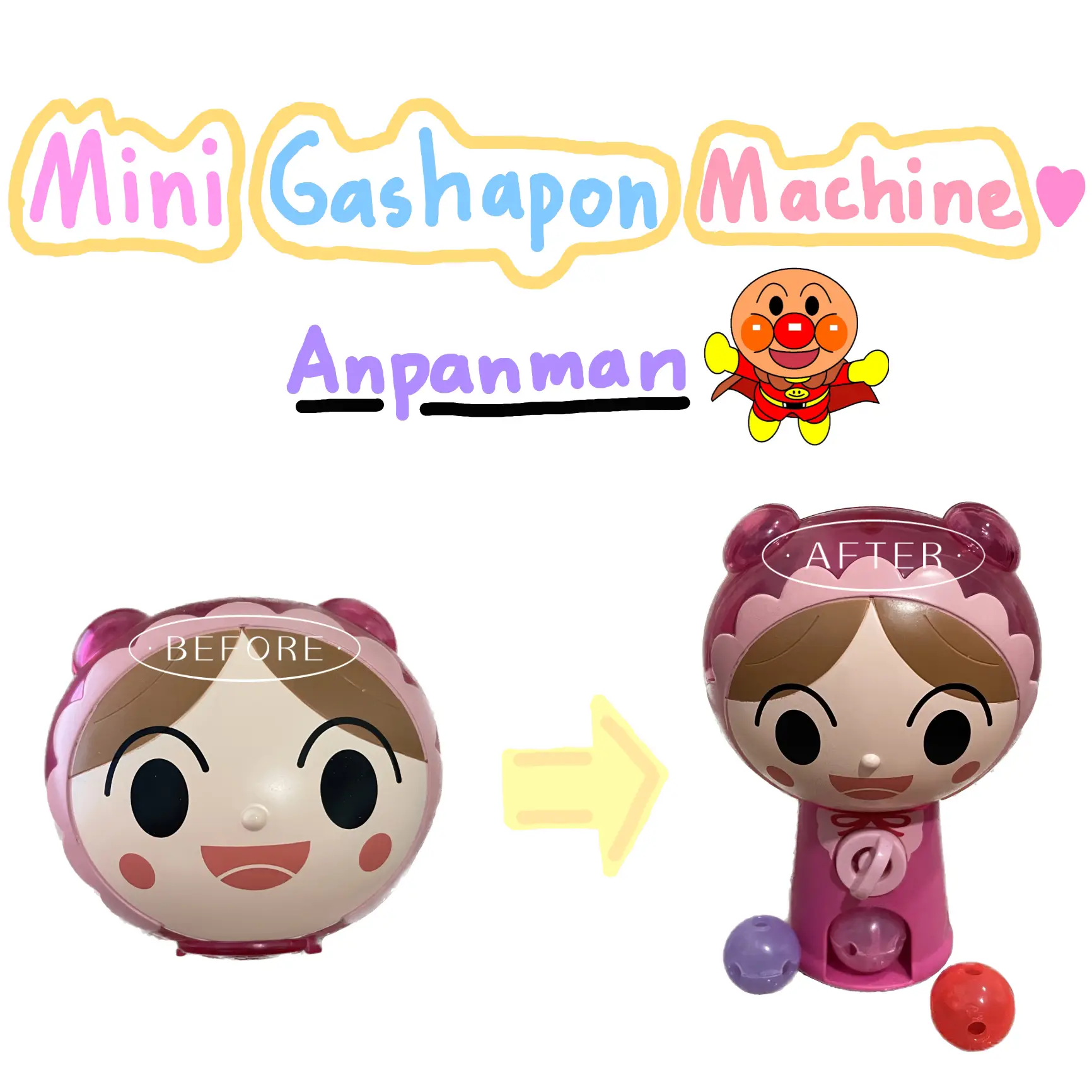 Mini gashapon online machine