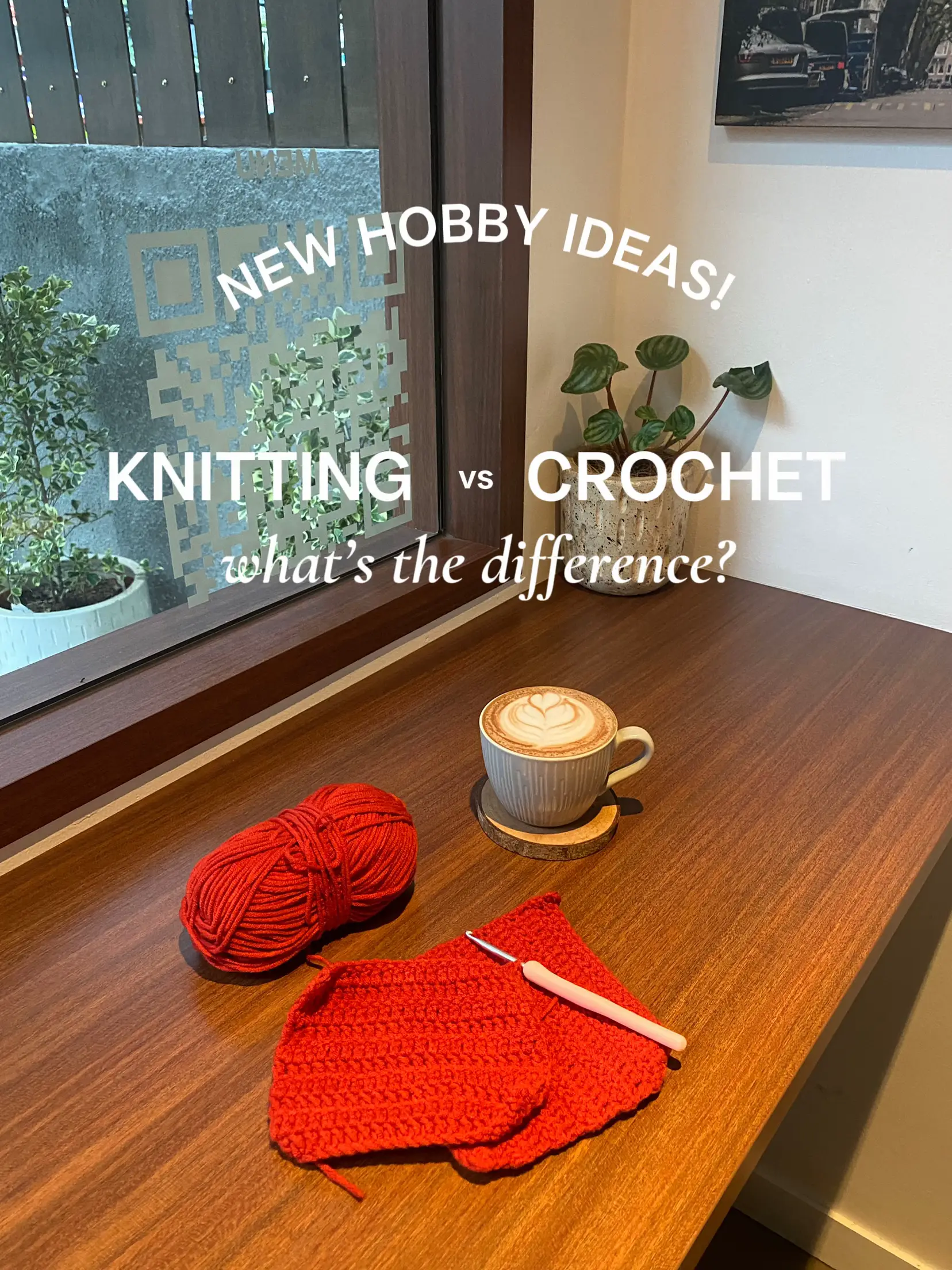 Knitting vs. Crochet - What's the difference?