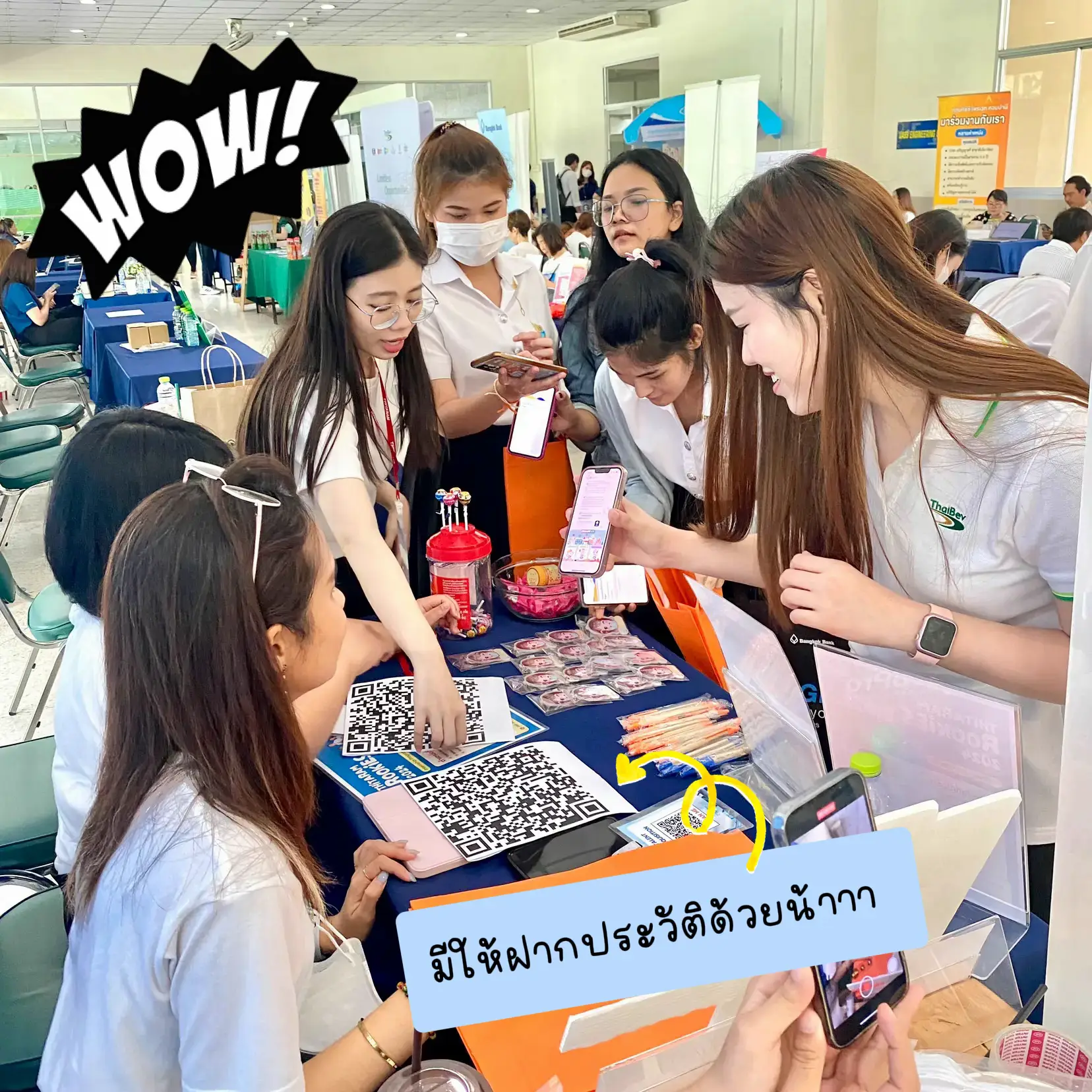 👩🏻‍🎓 พาส่องบรรยากาศงาน Job Fair 2024 จะเป็นยังไงไปดู~ 🤩 | แกลเลอรีที่ ...