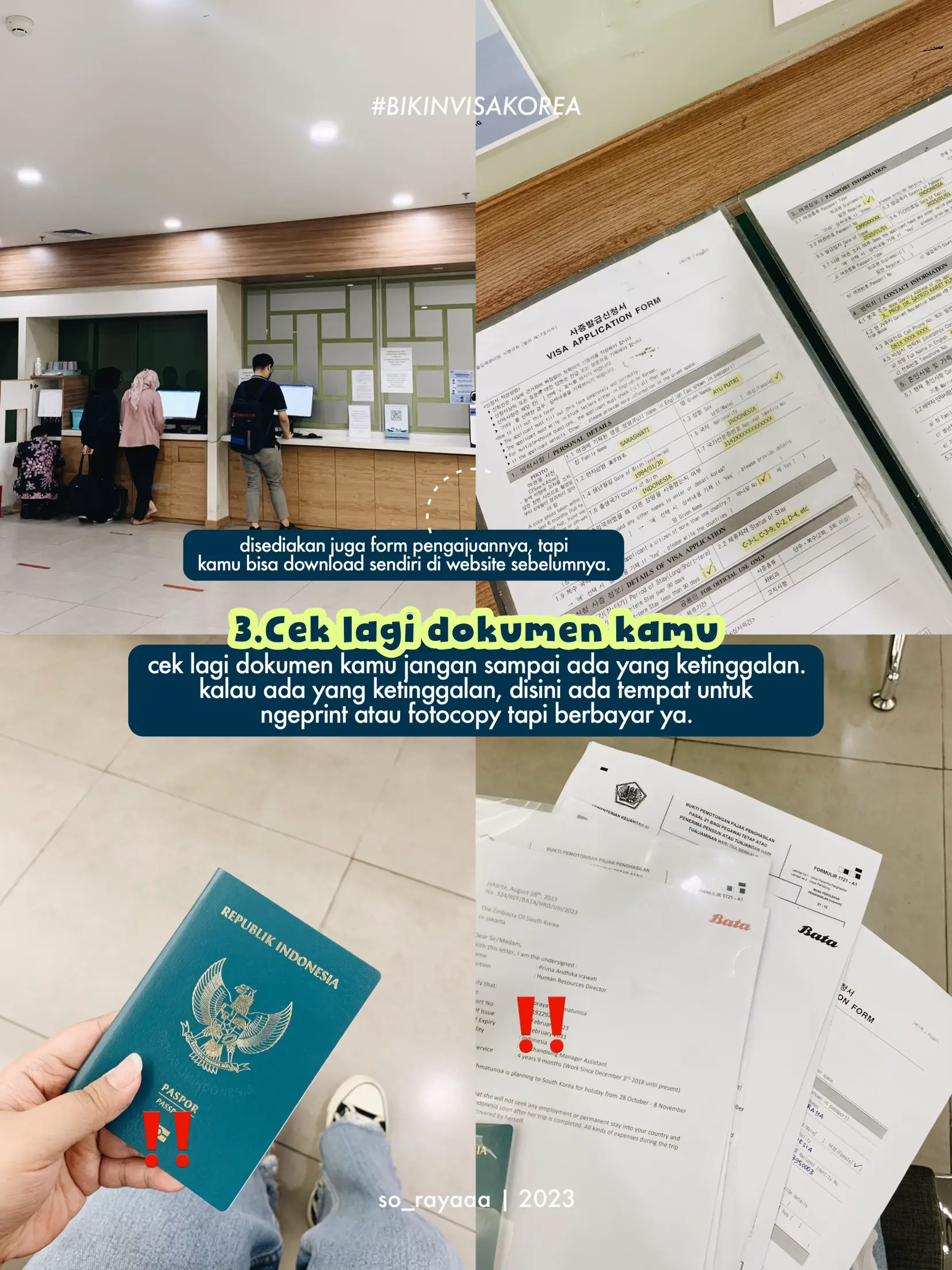 BUAT VISA KOREA SELATAN TANPA PAKAI JASA TRAVEL 🇰🇷🫰🏻 | Galeri diposting  oleh kasorrrrr 😋 | Lemon8