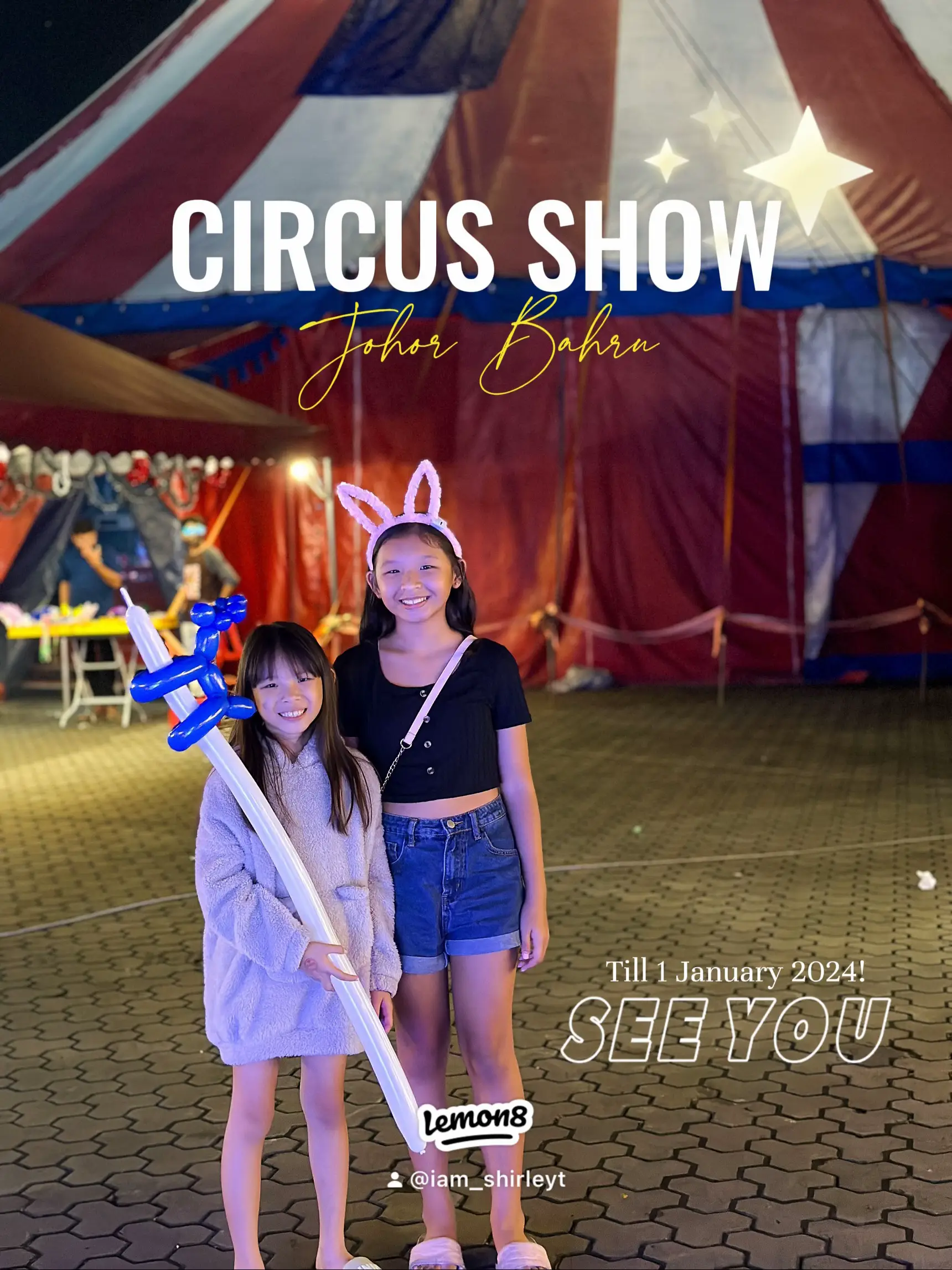  🎪Our first circus experience in JB's images
