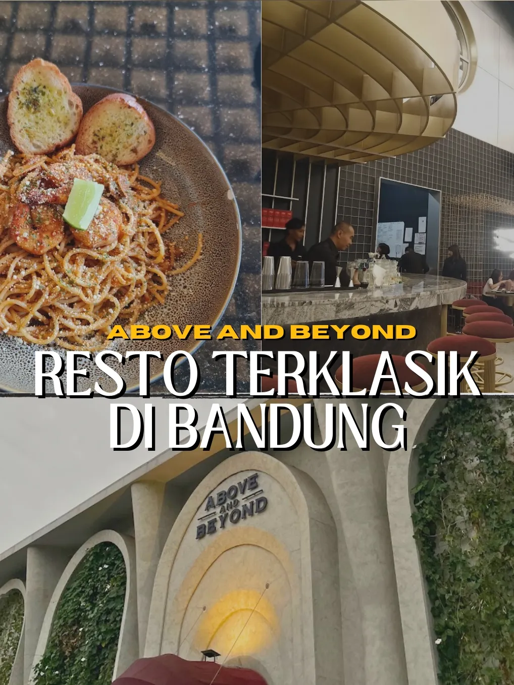 Resto Terklasi di Bandung : ABOVE AND BEYOND | Galeri diposting oleh ...