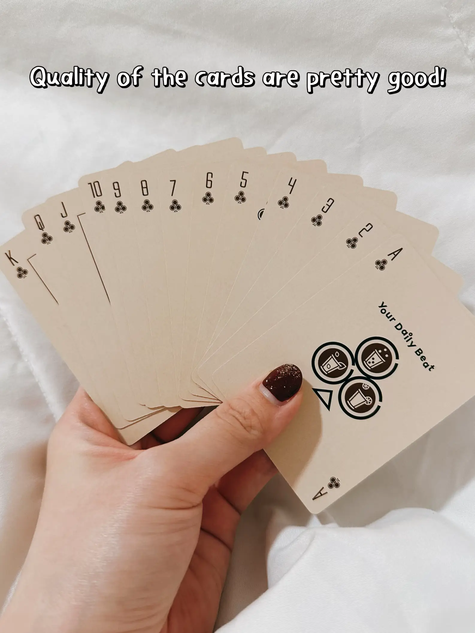 I got cute KOI BB Bear Poker Cards for free!!'s images(2)