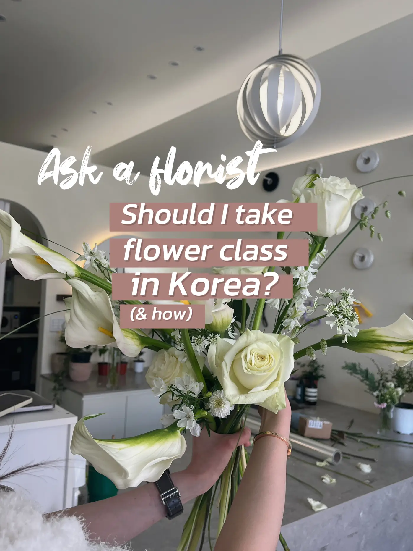 Ask a florist: Korean Flower Class, Gallery posted by Ching