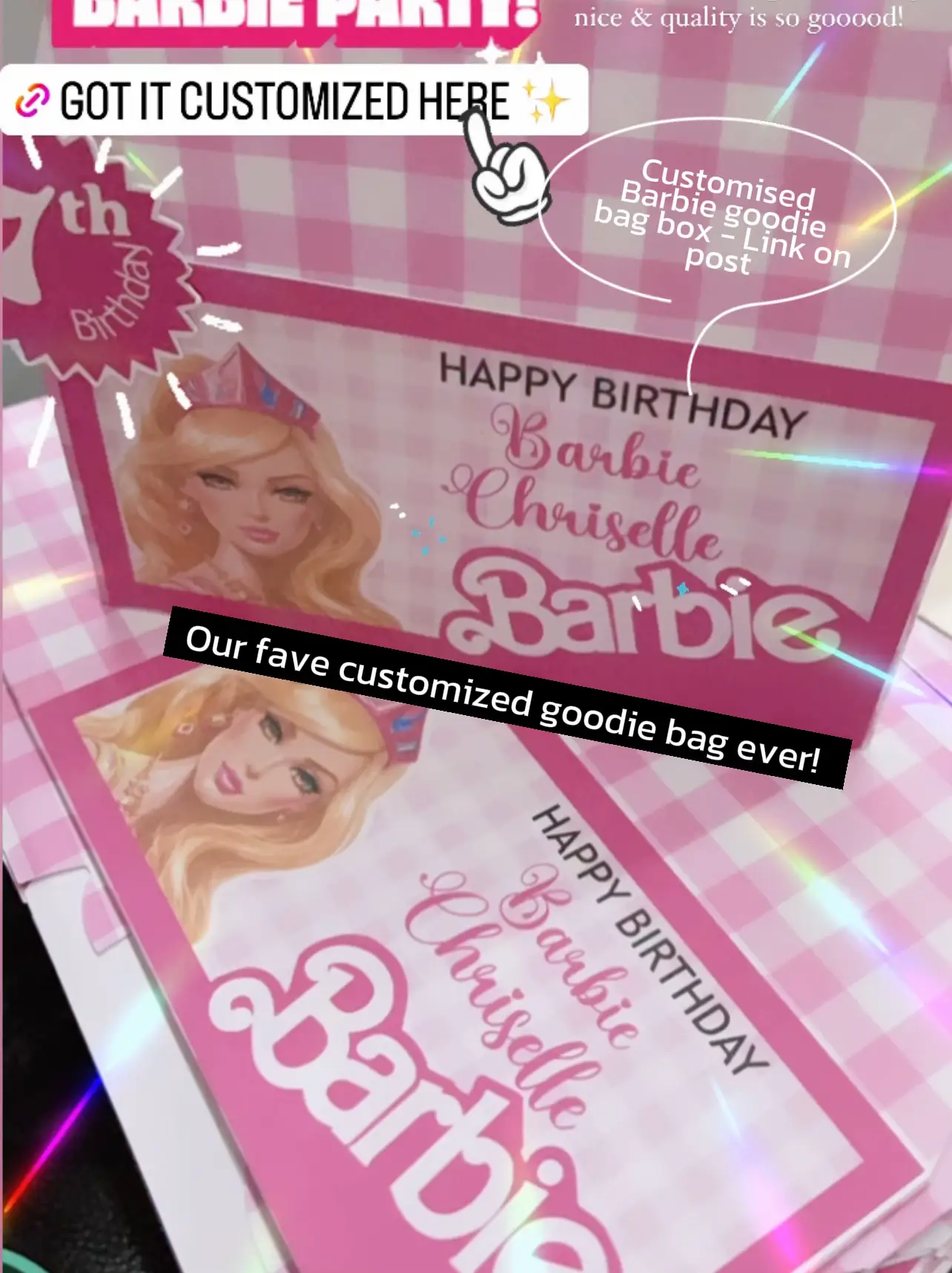 Barbie Dream Together Create Your Own Bag