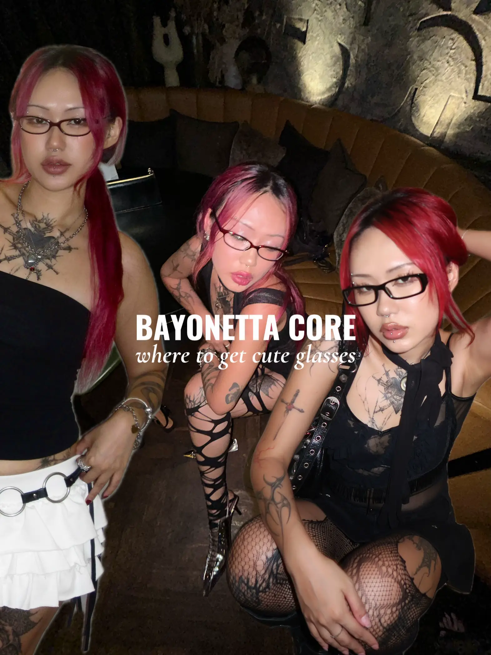 Bayonetta Glasses - Lemon8 Search