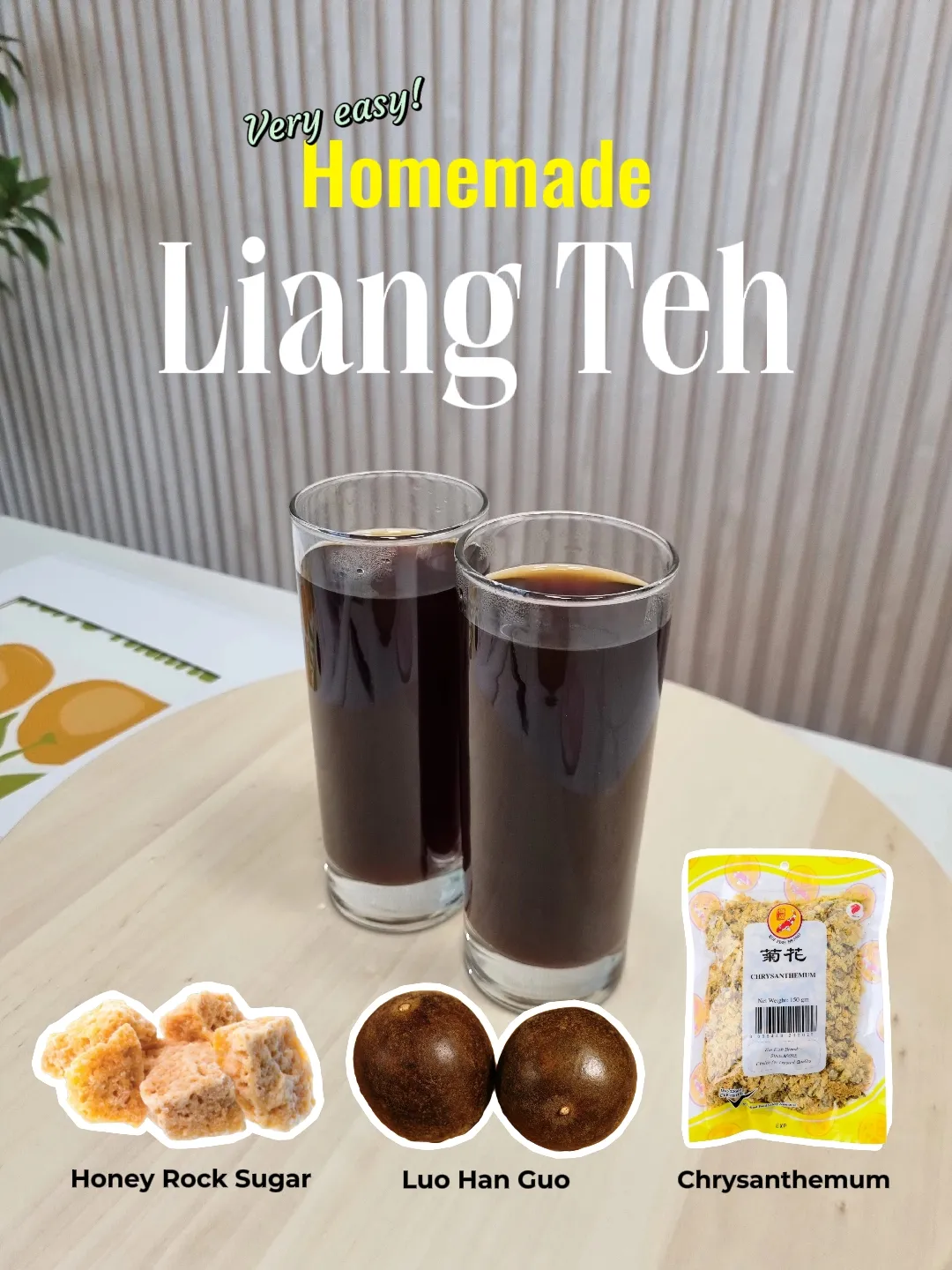 Easy Liang Teh recipe to counter the heat Gallery posted