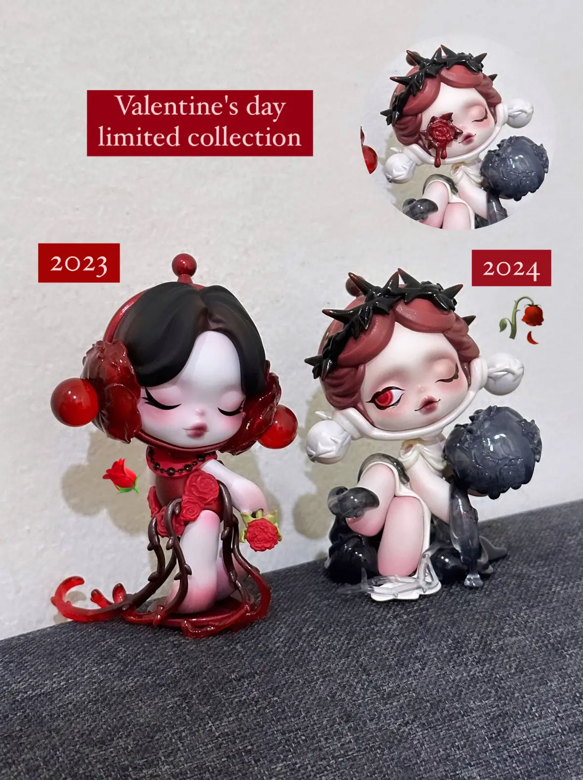 スカルパンダ skullpanda バレンタイン 2023 & 2024セット